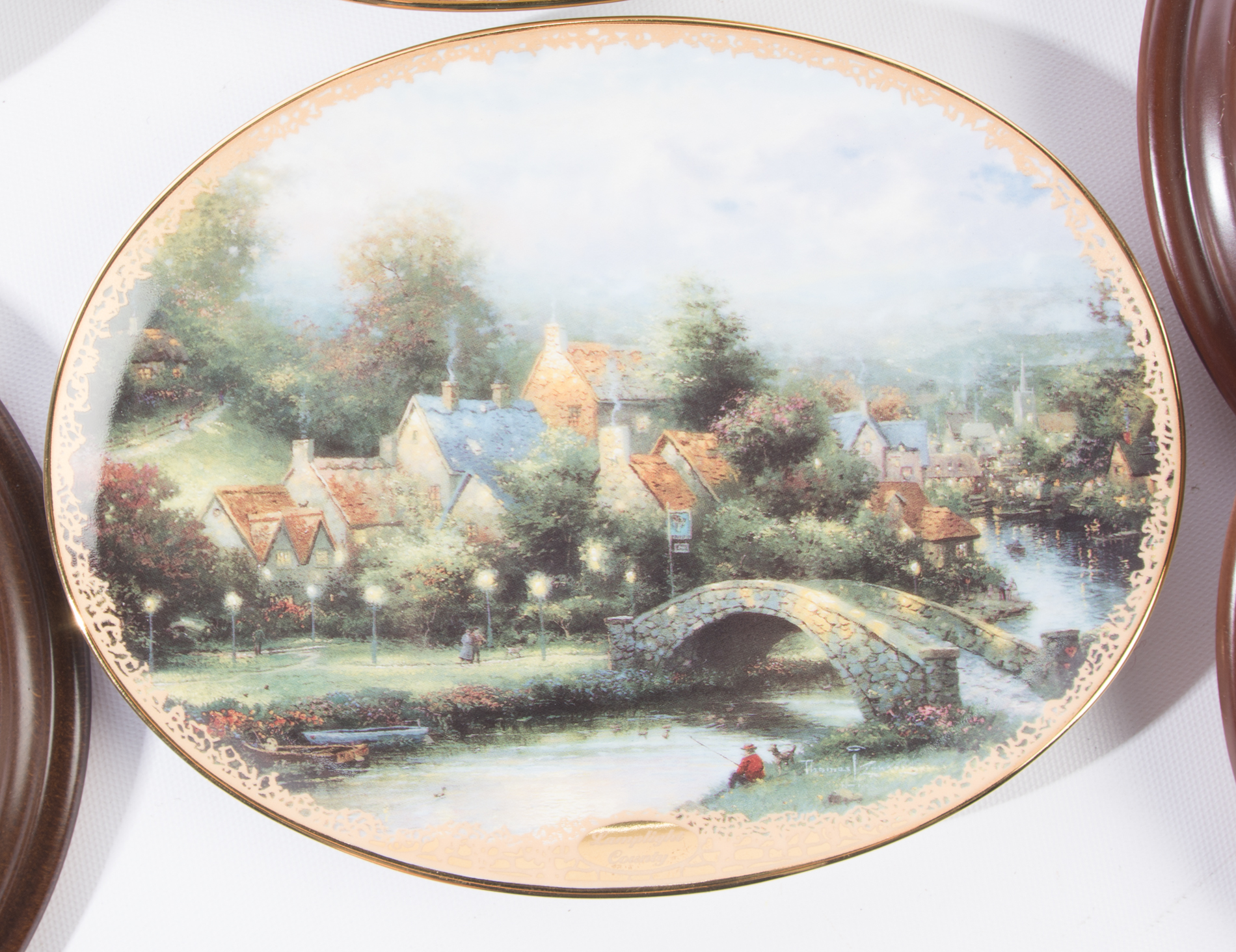 Thomas Kinkade Collectible Plates EBTH