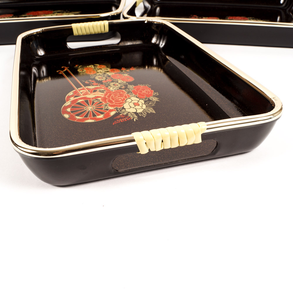 Japanese Lacquered Trays EBTH