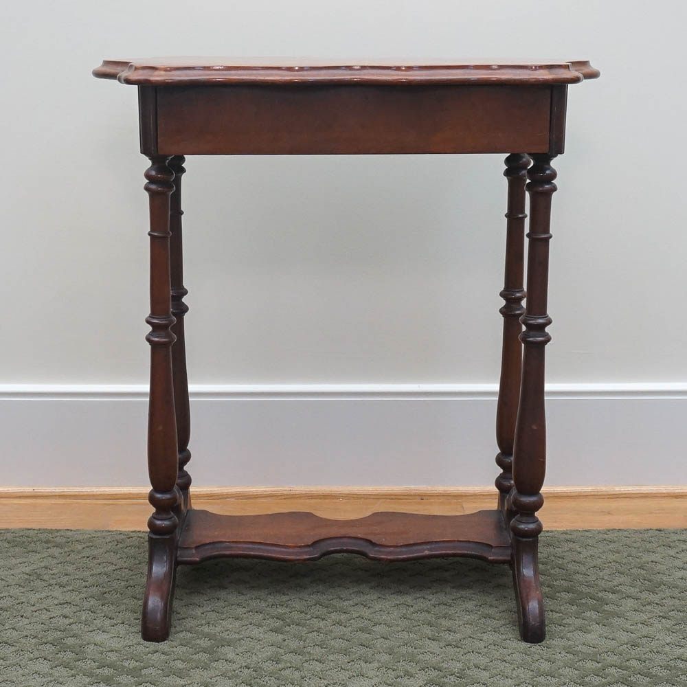 Vintage Cherry Side Table EBTH