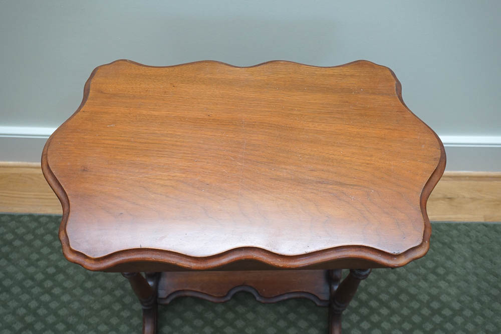 Vintage Cherry Side Table EBTH