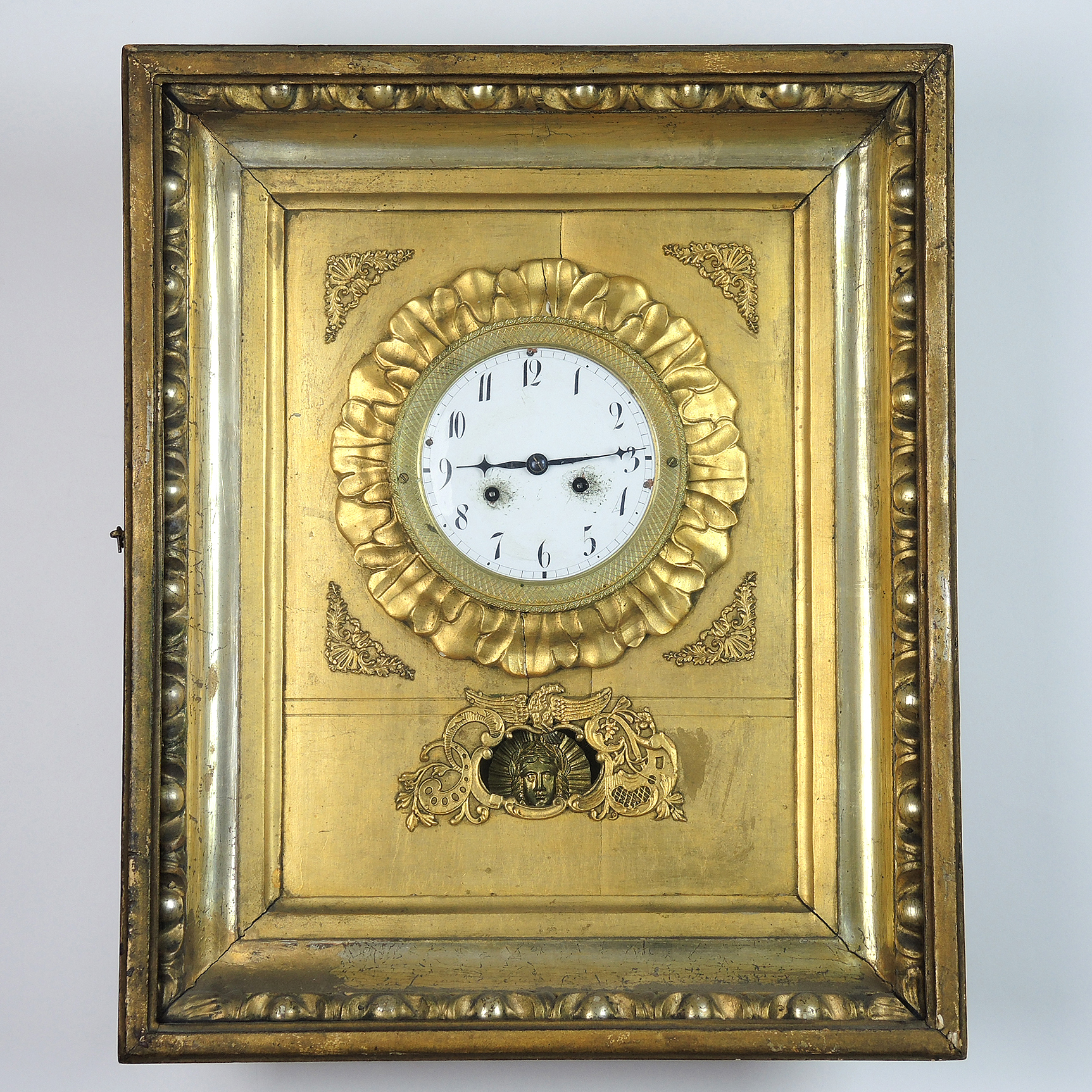 Shadowbox Wall Clock EBTH