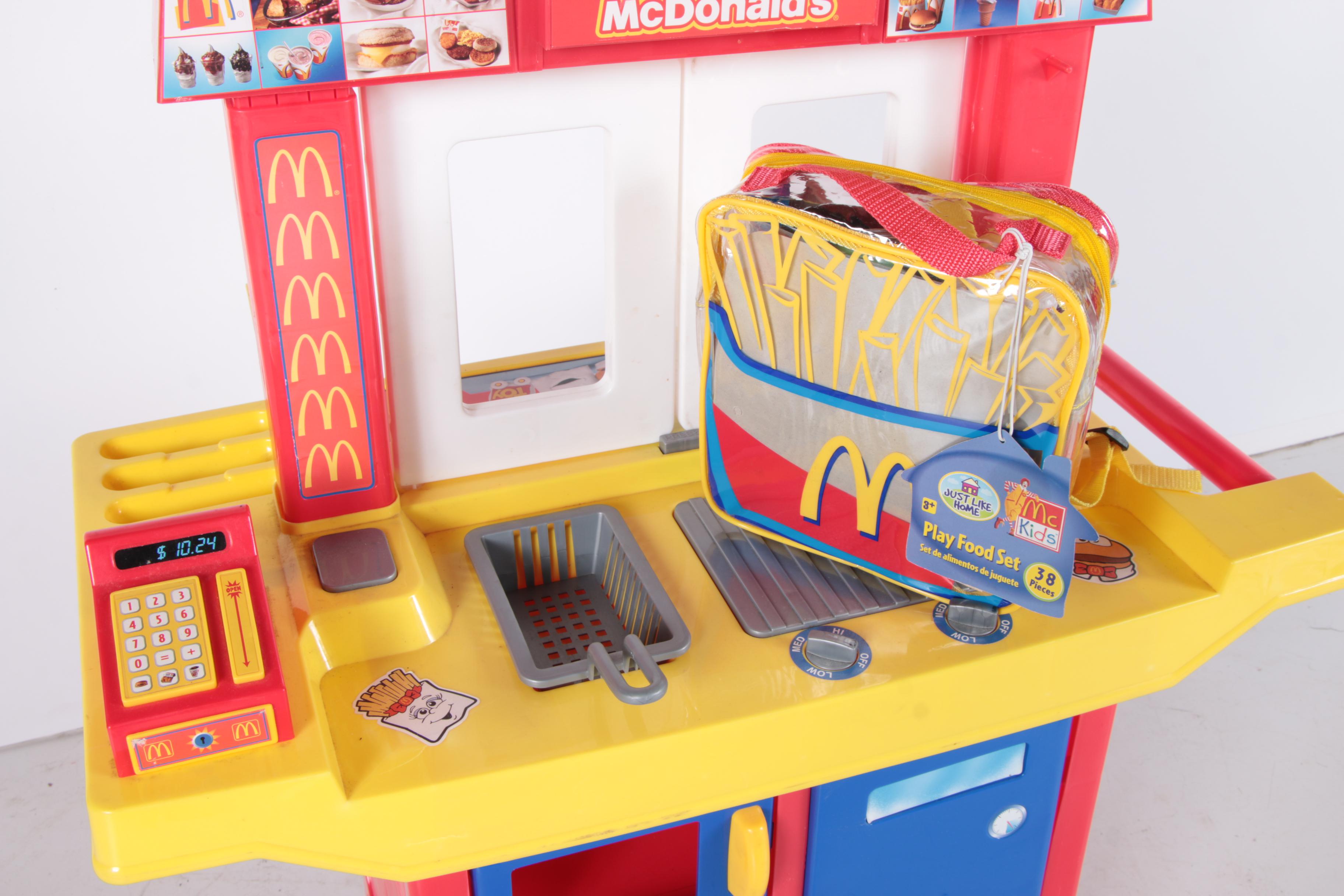 McDonald's Children's Play Kitchen Set and Backpack EBTH