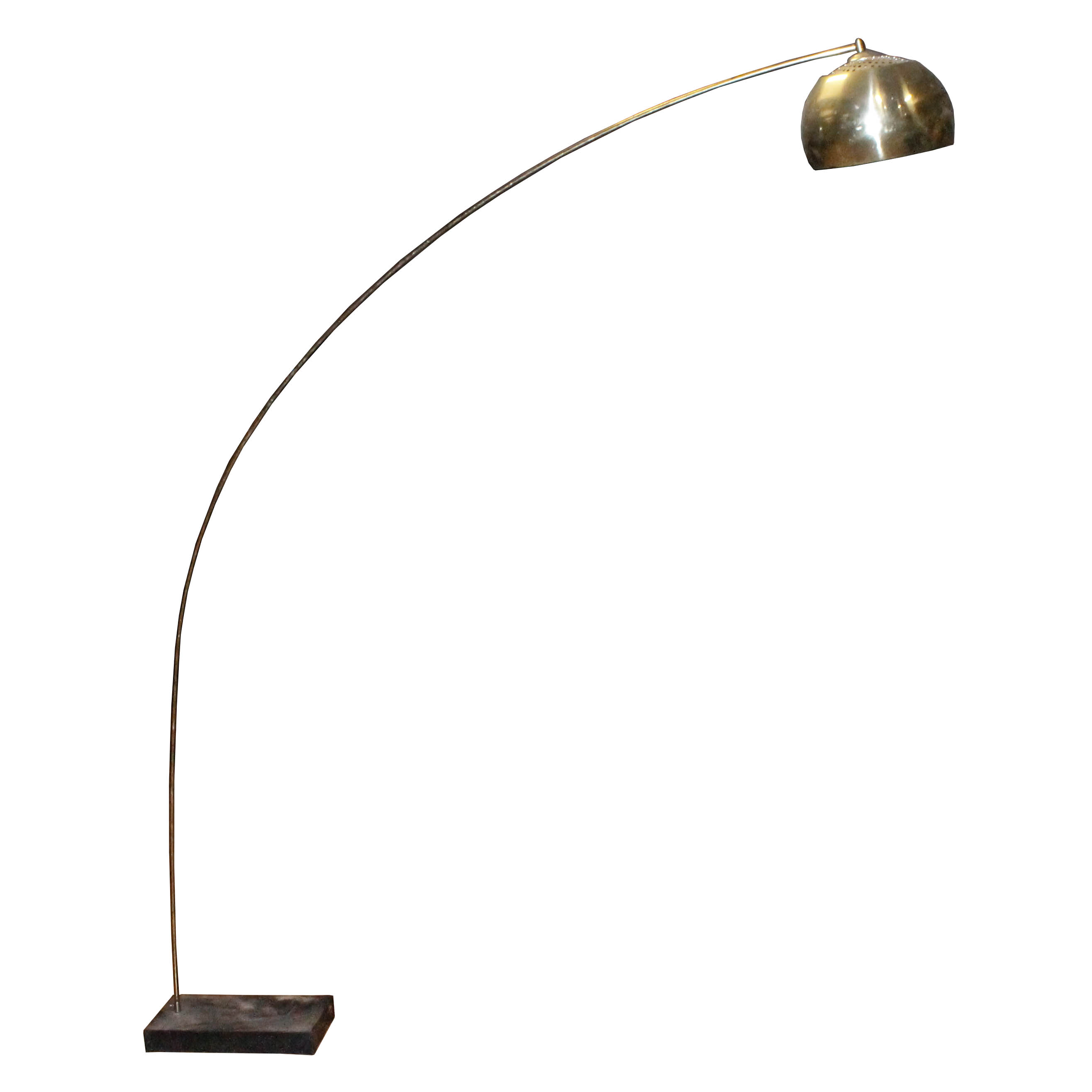 vintage mid century arc floor lamp