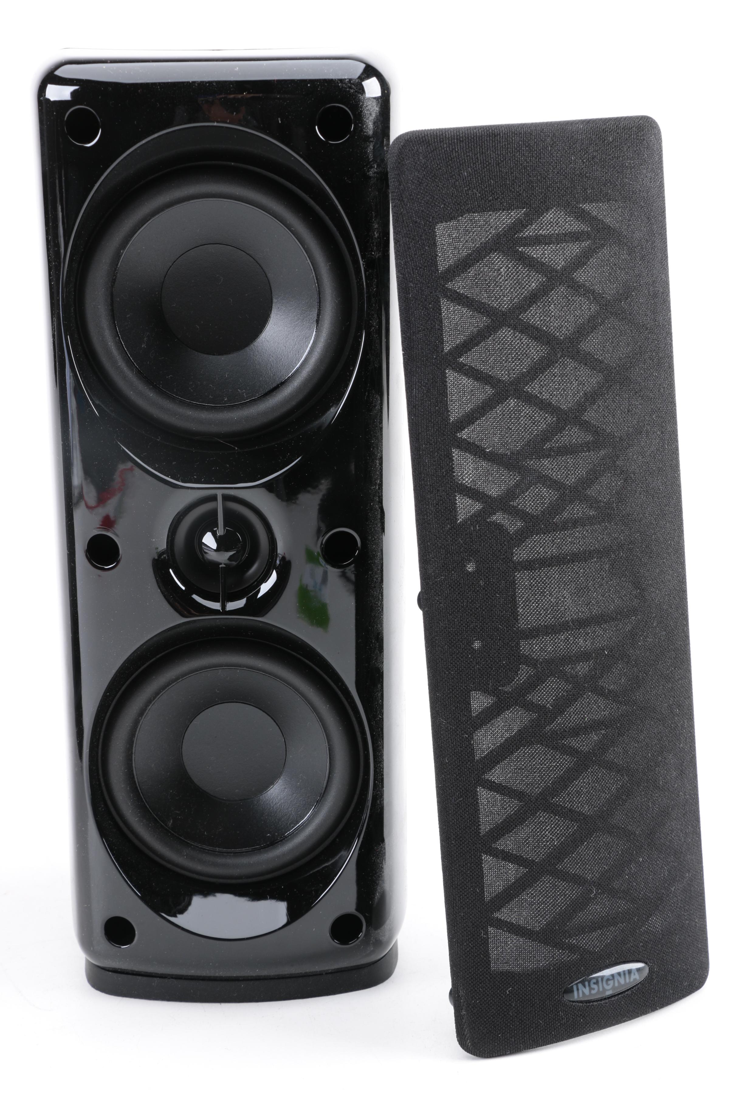 Bose Center Channel Speaker with Insignia Speakers EBTH