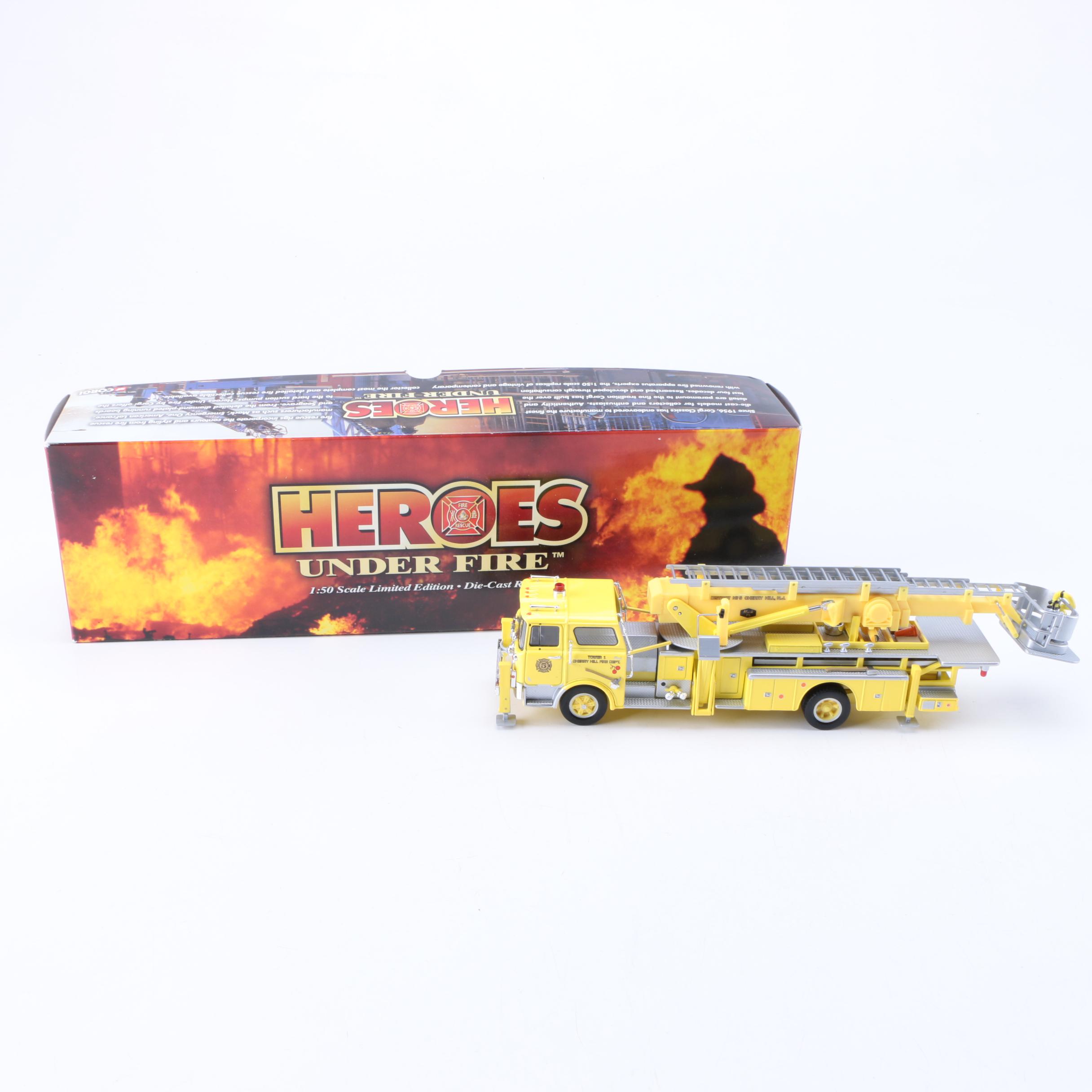 Corgi Heroes Under Fire Die Cast Firetruck Ebth