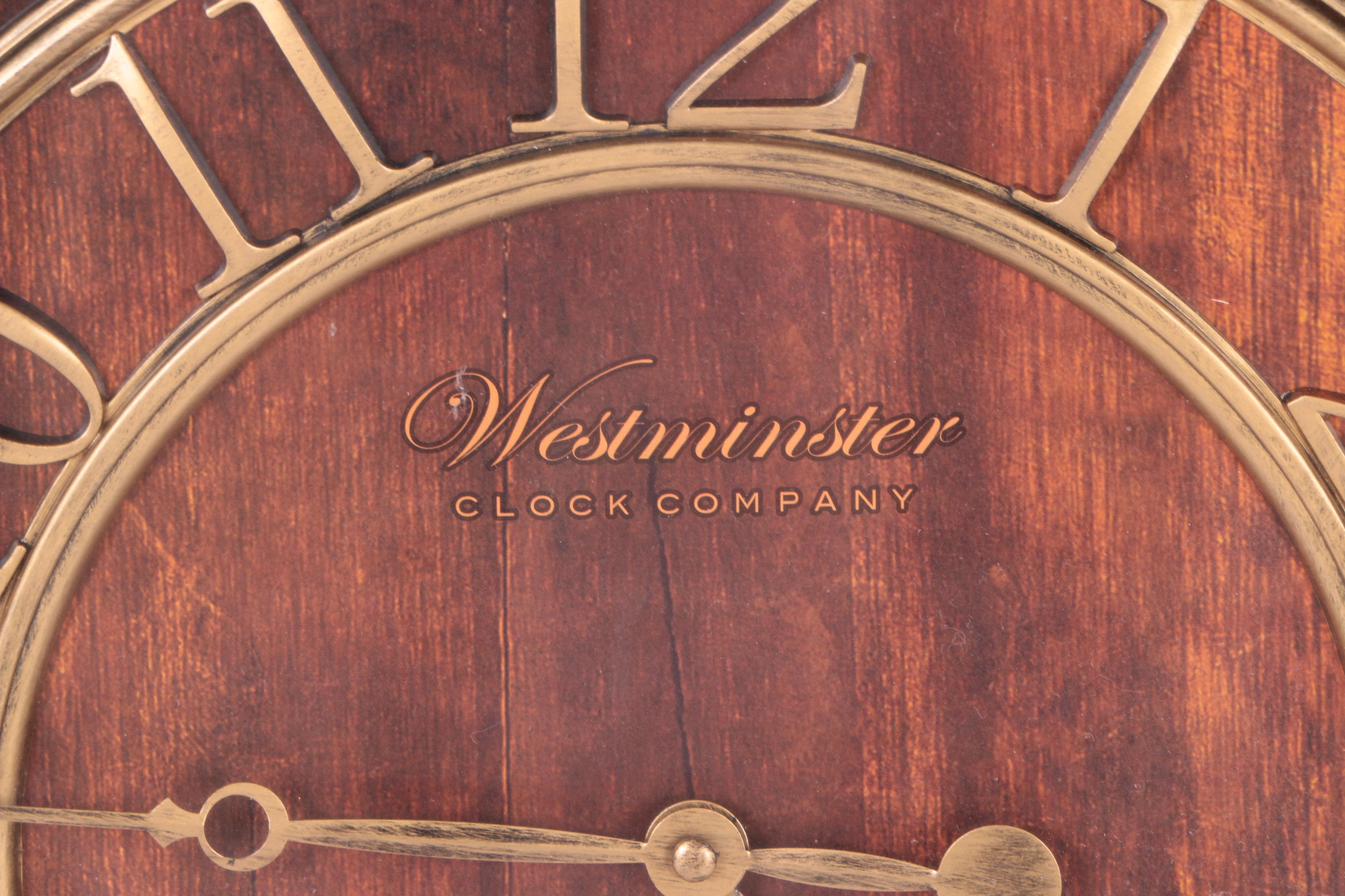 Westminster Clock Co. Wall Clock EBTH