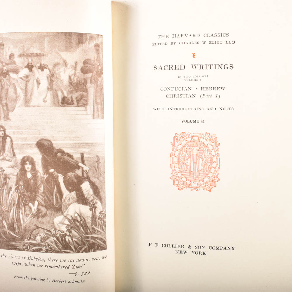 Antique 1910 Set of Harvard Classics Books EBTH