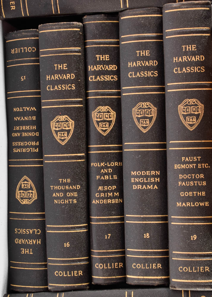 Antique 1910 Set of Harvard Classics Books EBTH