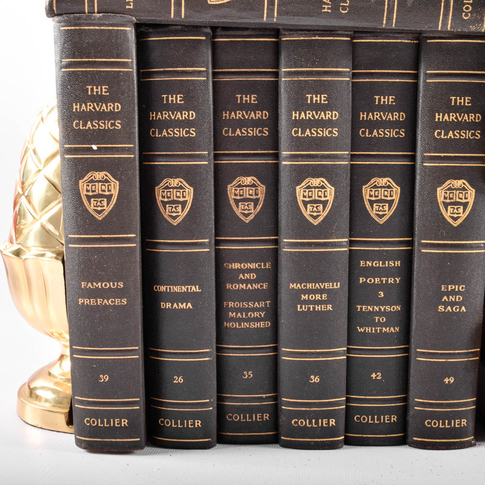 Antique 1910 Set of Harvard Classics Books EBTH