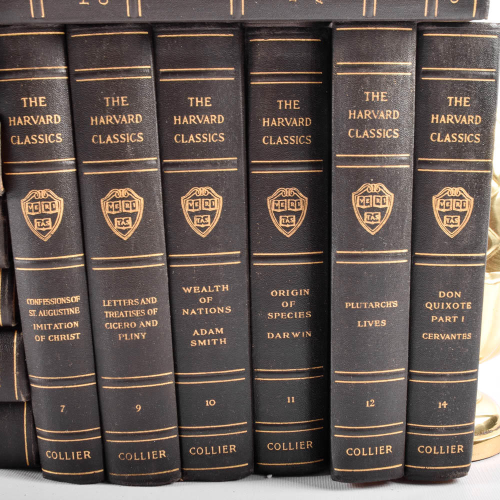 Antique 1910 Set of Harvard Classics Books EBTH