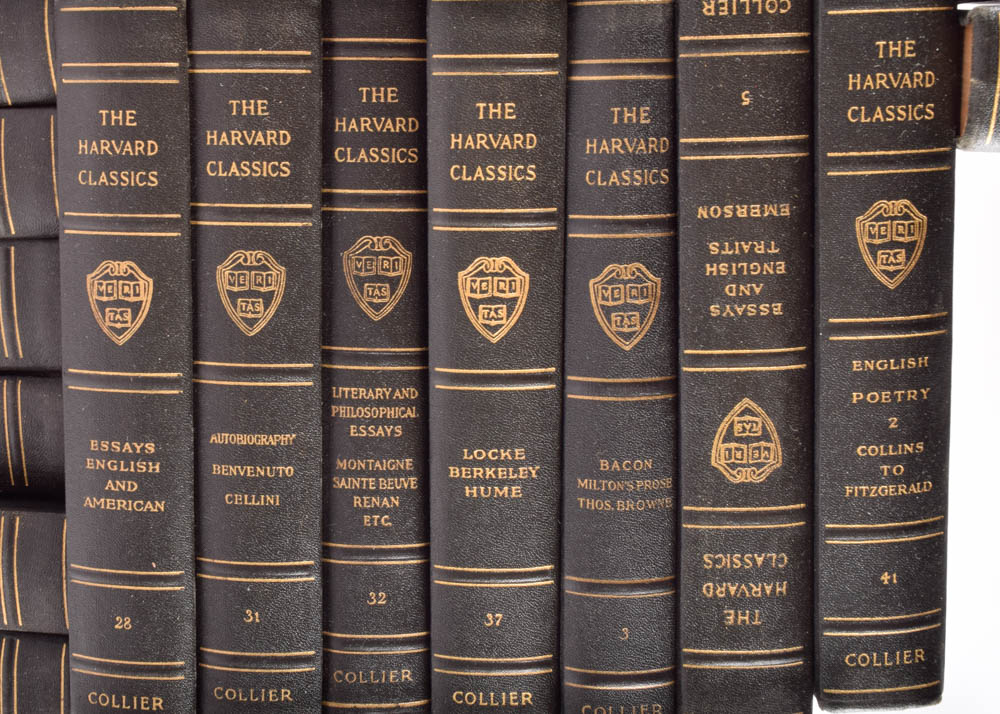 Antique 1910 Set of Harvard Classics Books EBTH