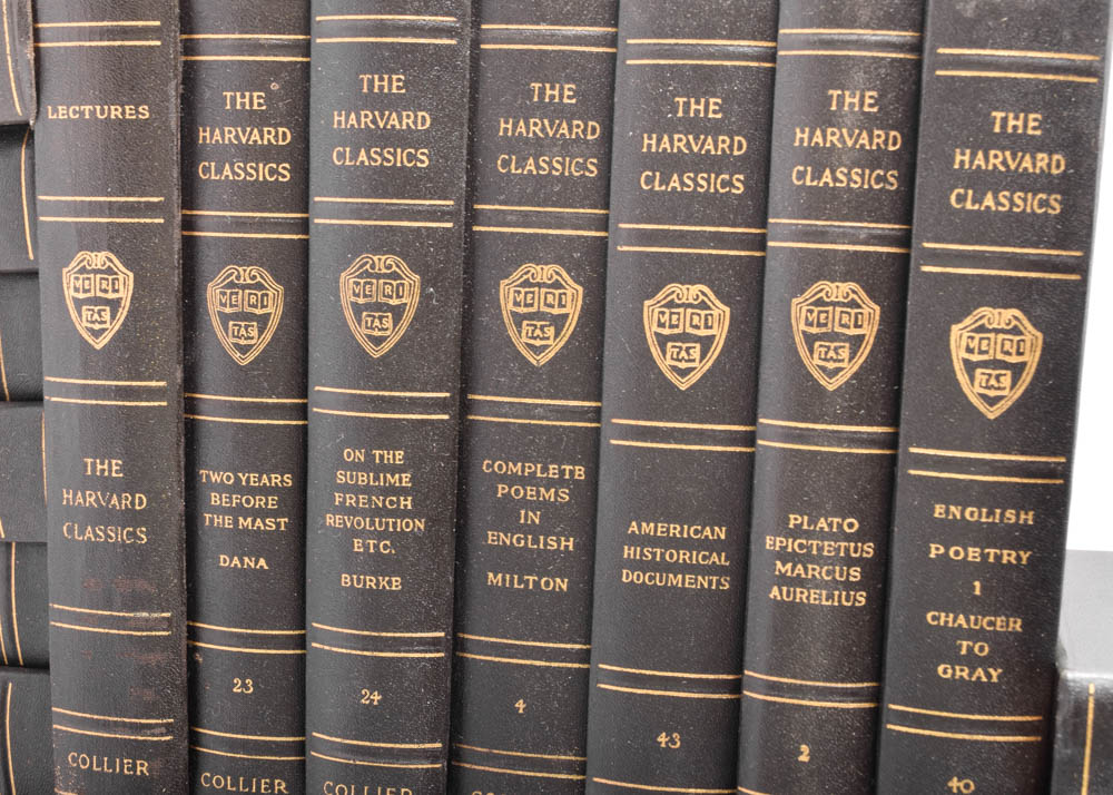 Antique 1910 Set of Harvard Classics Books EBTH