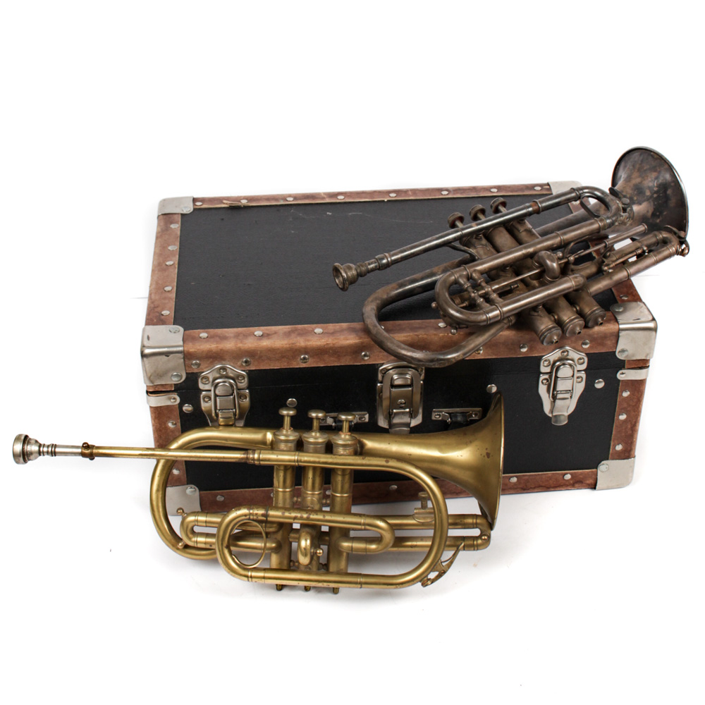 Vintage Conn and Unmarked EBTH