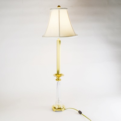 Waterford Crystal "Andover" Buffet Lamp EBTH