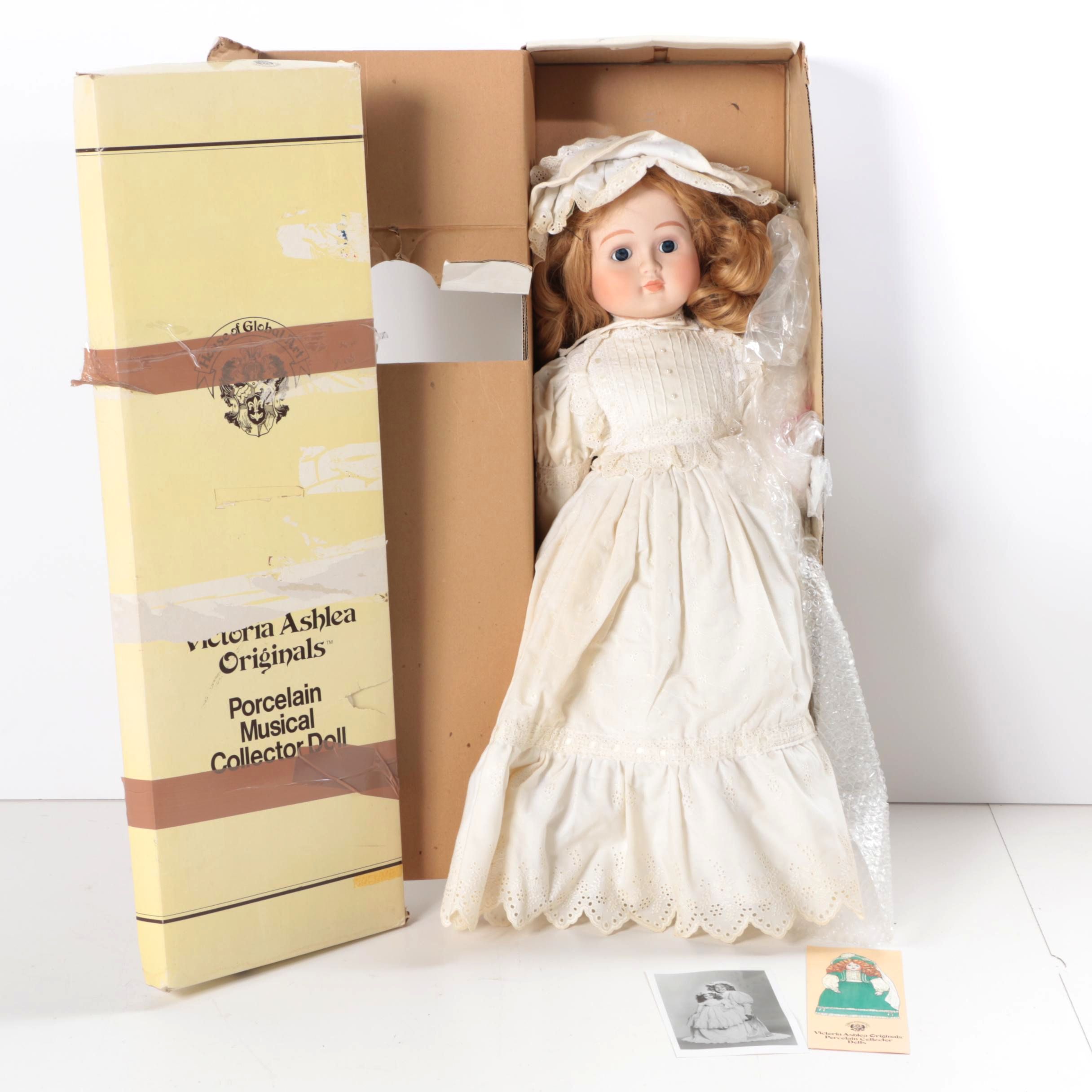 victoria ashlea originals musical porcelain doll