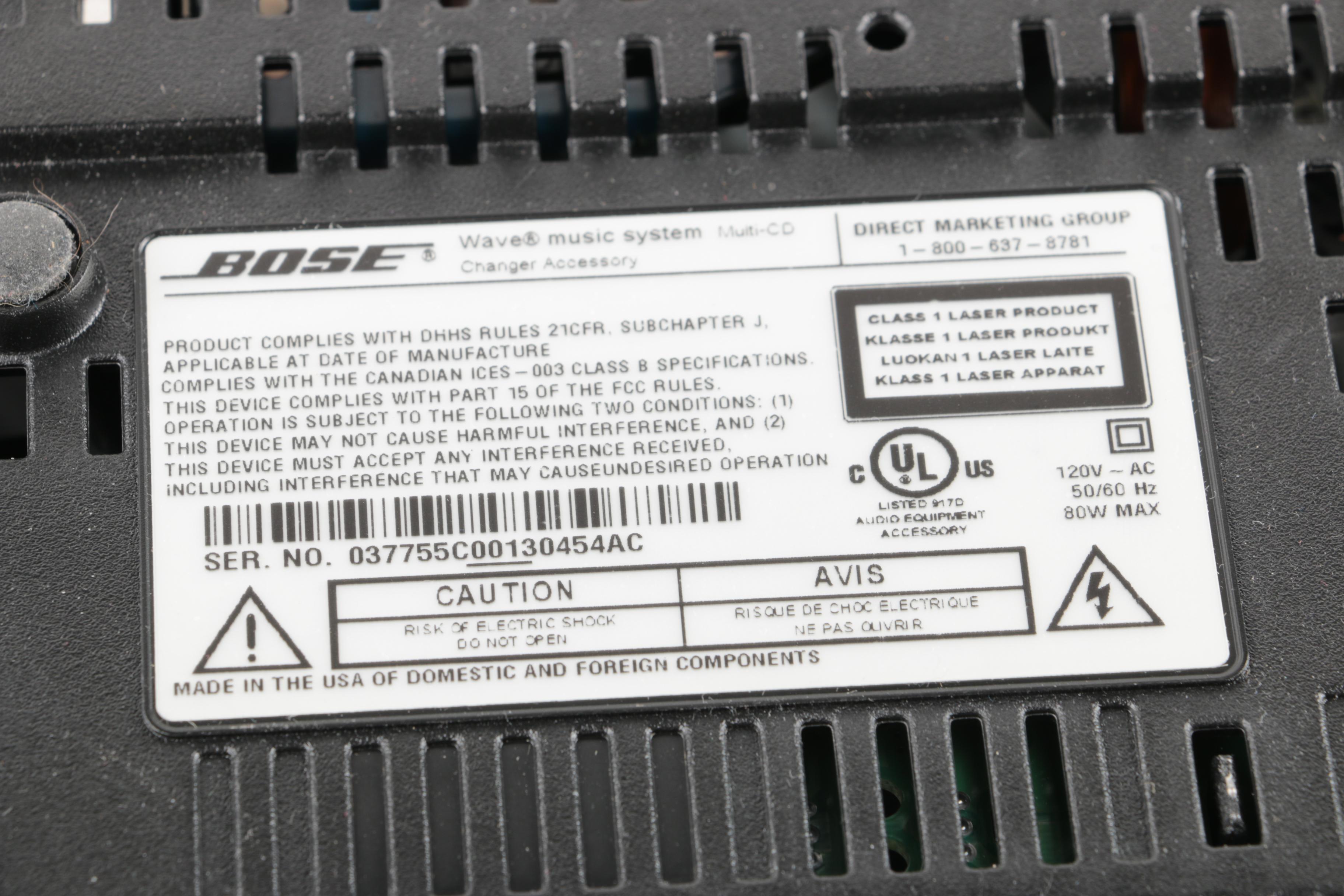 Bose Wave Radio and CD Changer | EBTH