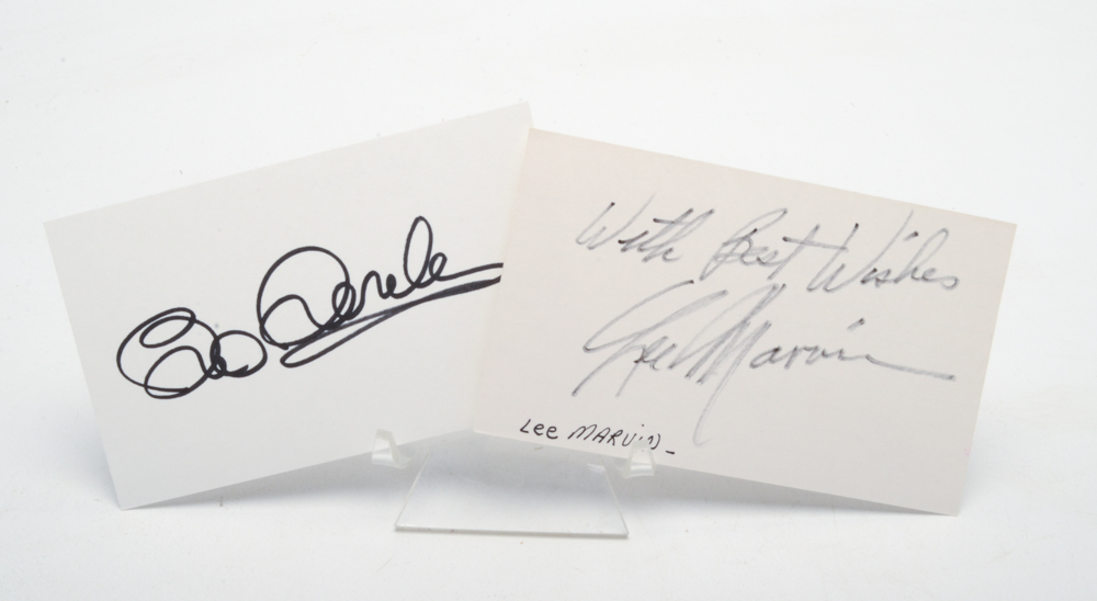 Sixteen Celebrity, Musician, and Actor Cut Signatures | EBTH