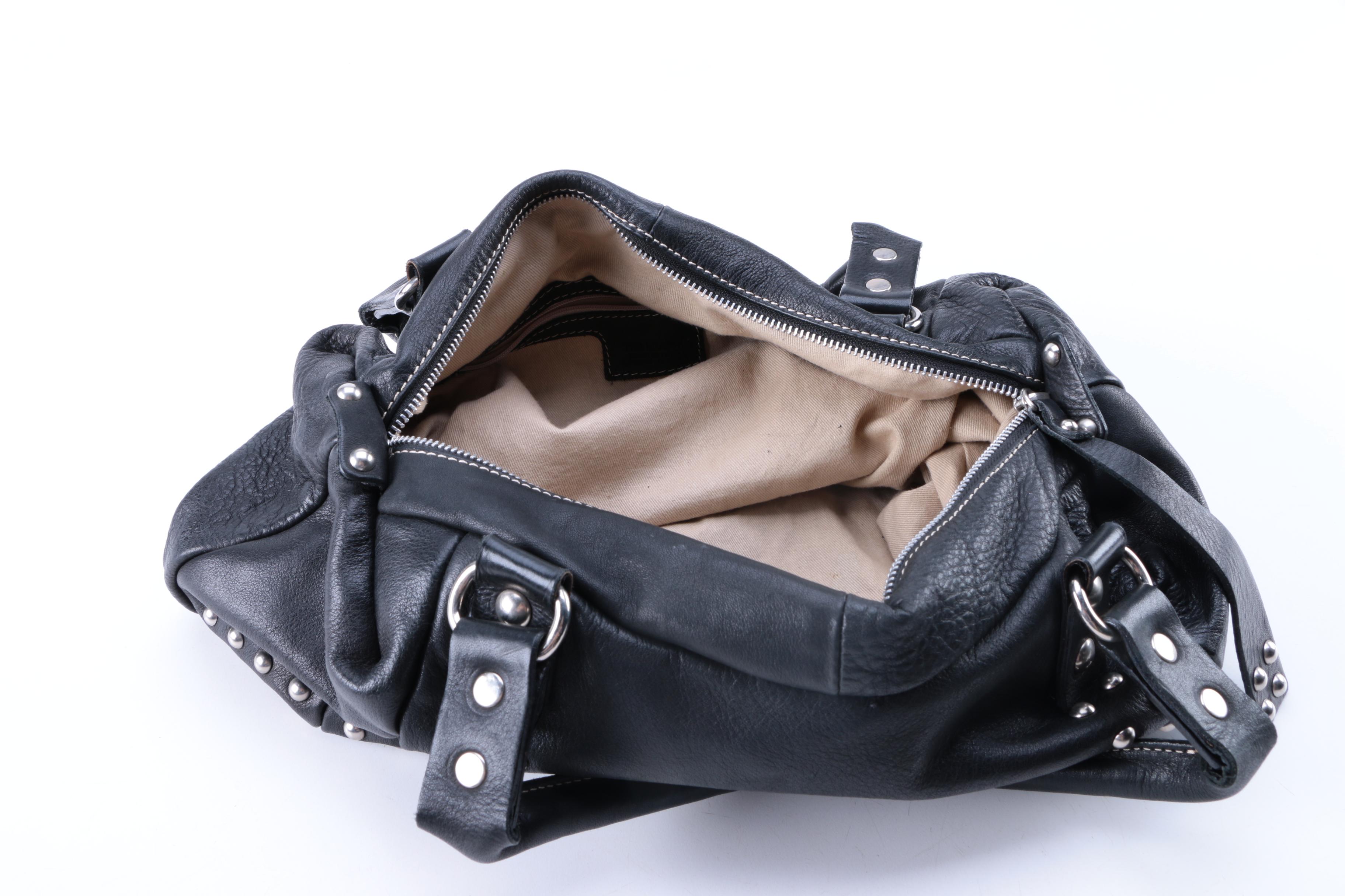 Ted Benson Leather Purse and LeSportsac Tote Bag EBTH