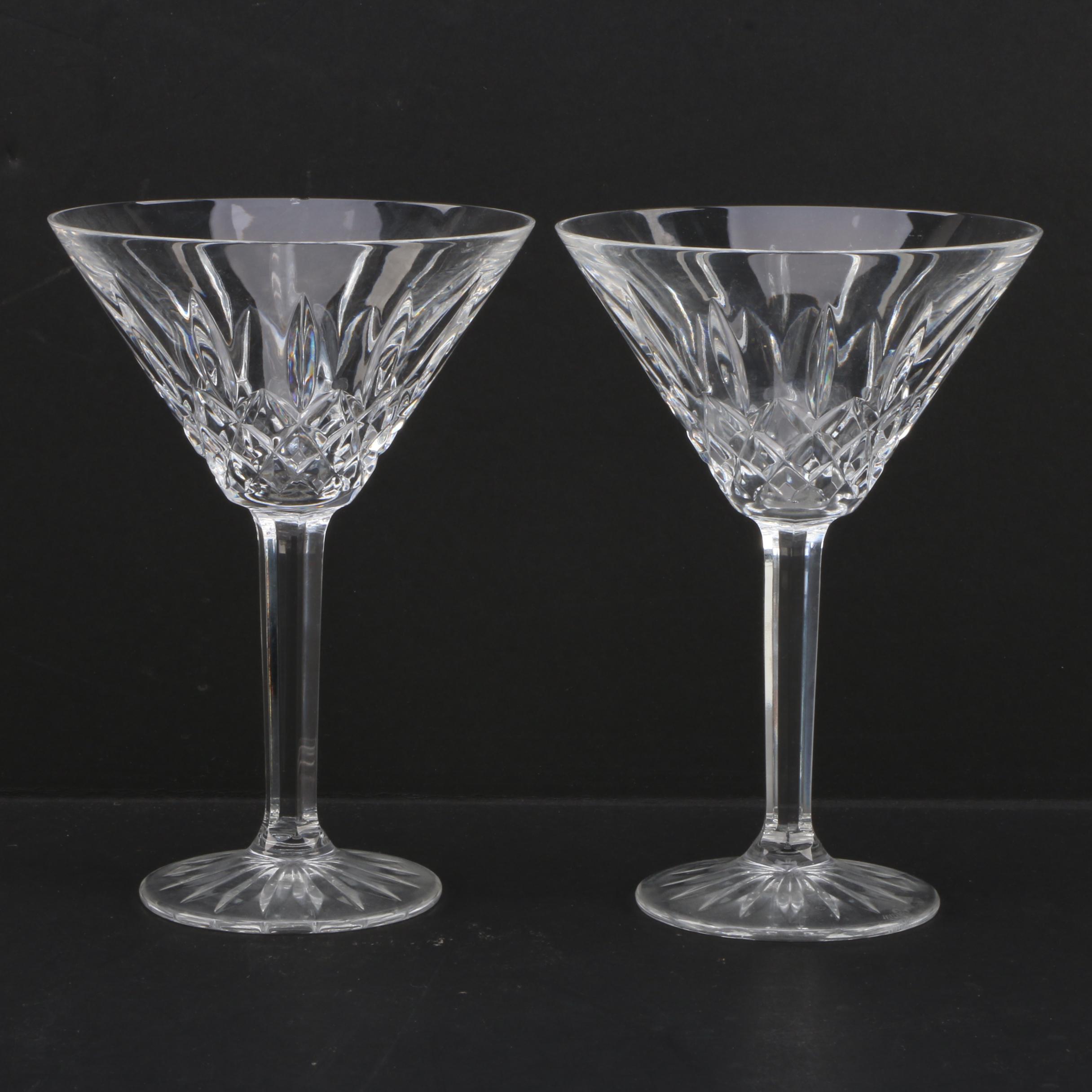waterford-crystal-lismore-martini-glasses-ebth
