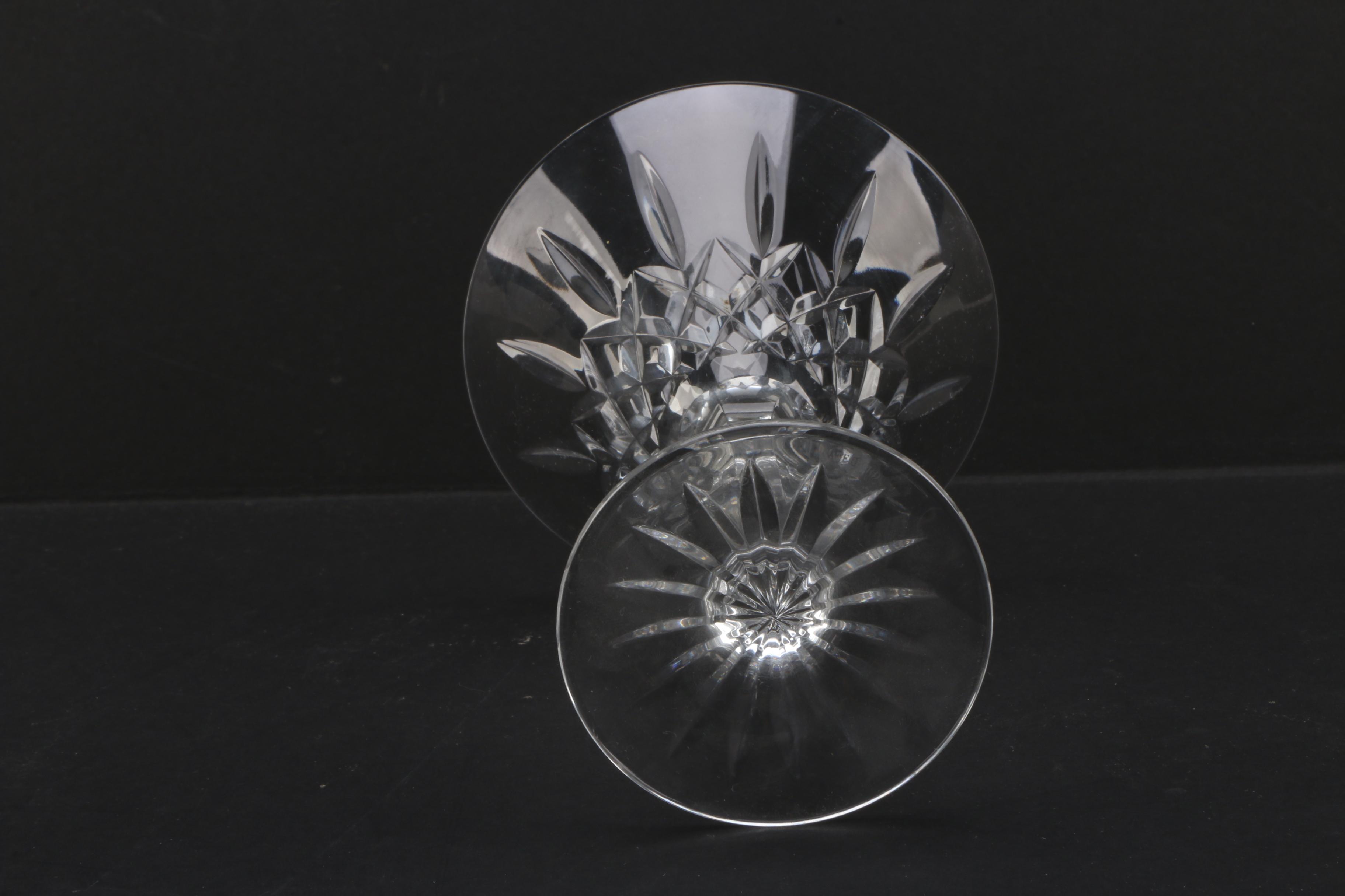 Waterford Crystal "Lismore" Martini Glasses EBTH