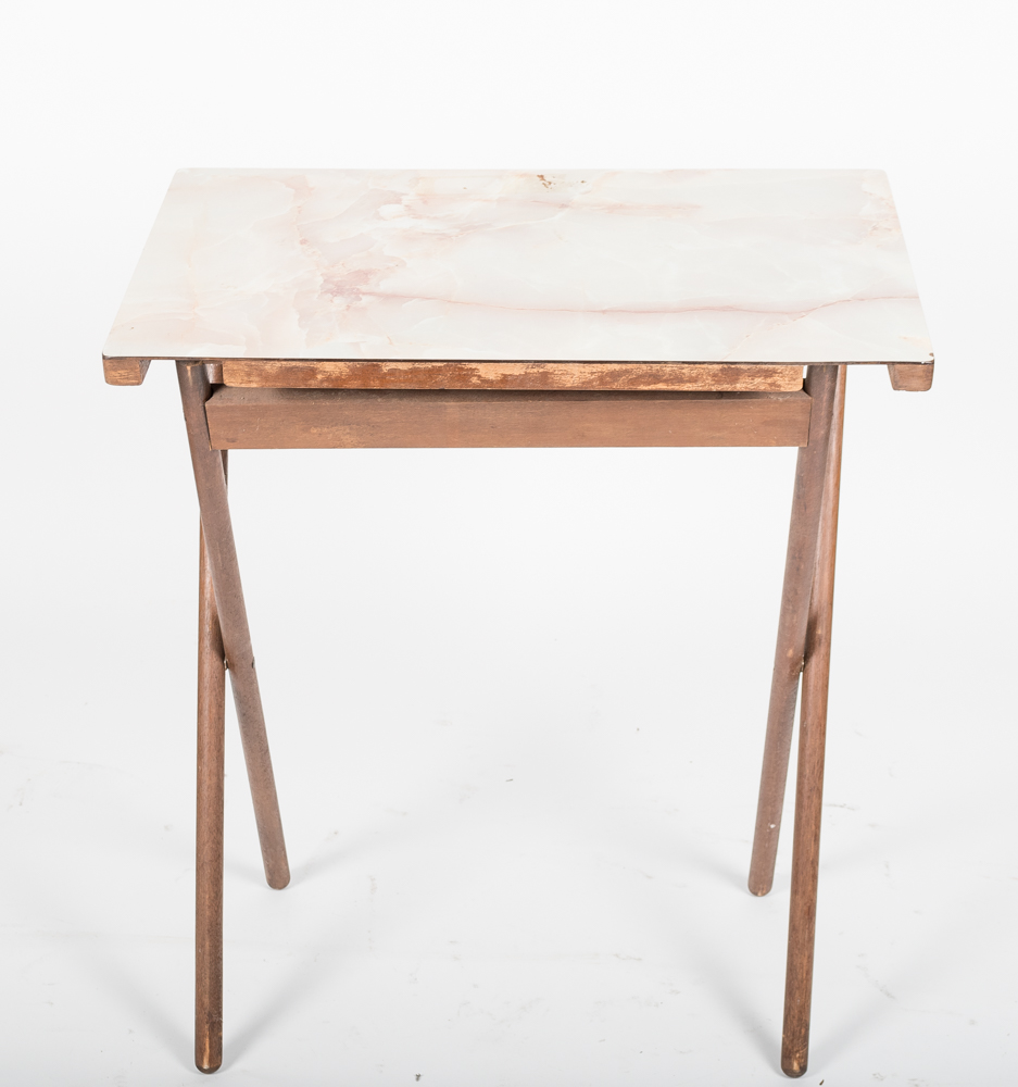 Vintage Folding Tray Tables EBTH