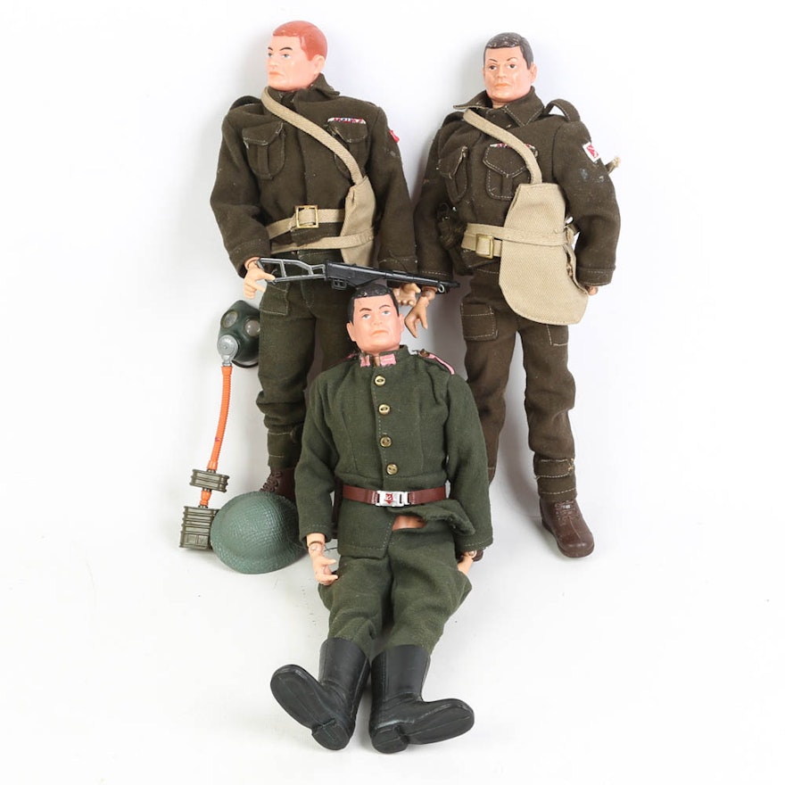 Circa 1960s G I Joe Foreign Soldier Action Figures Ebth
