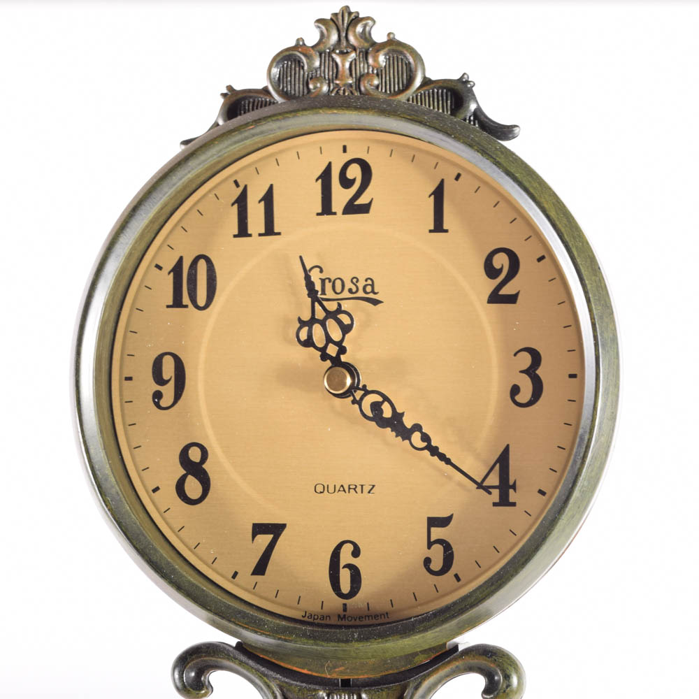 Reproduction Crosa Victorian Style Swinging Pendulum Clock EBTH