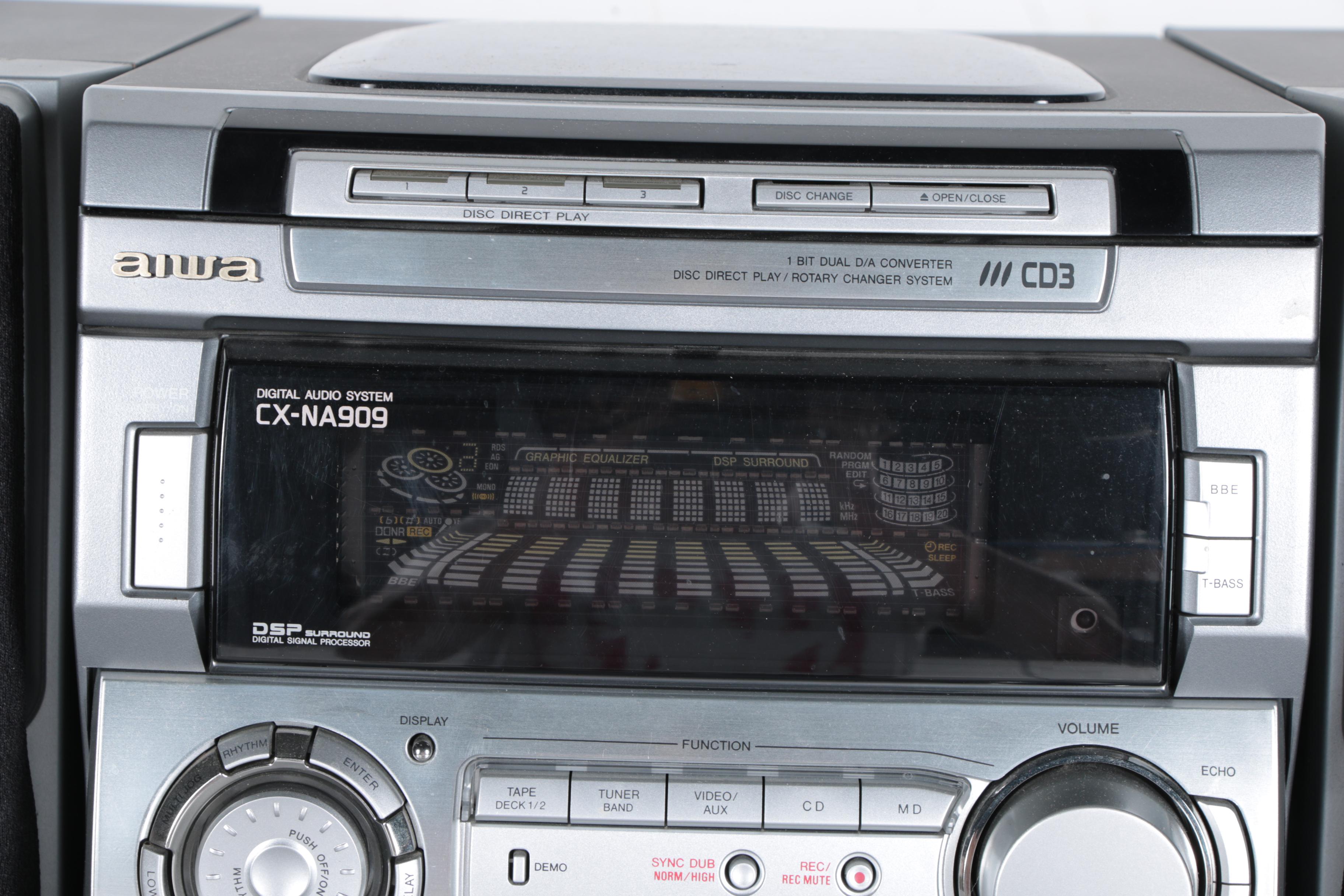 Aiwa CXNA909 Digital Audio System EBTH
