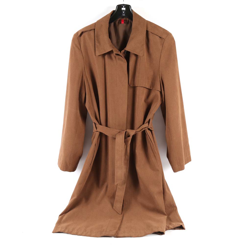 Women's Brown Trench Coat EBTH