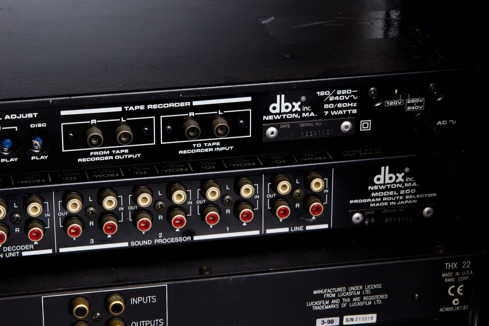 Audio Rack System With Assorted Recording Equipment | EBTH