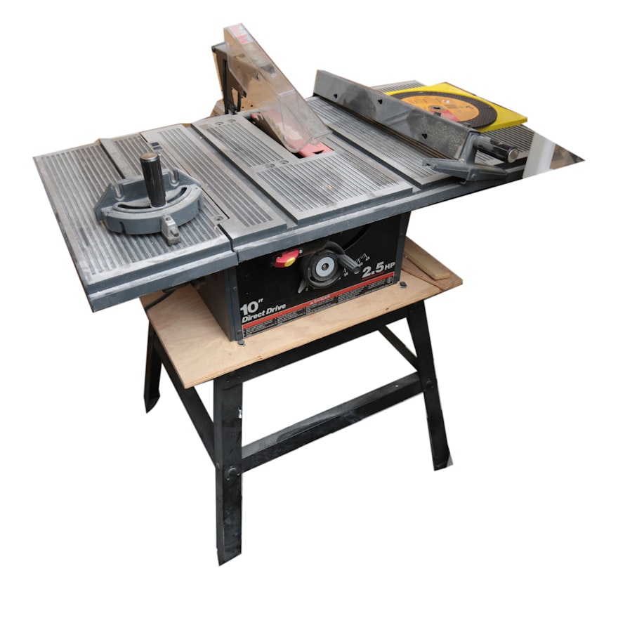 Craftsman 10 Direct Drive 2 5 Hp Table Saw Ebth