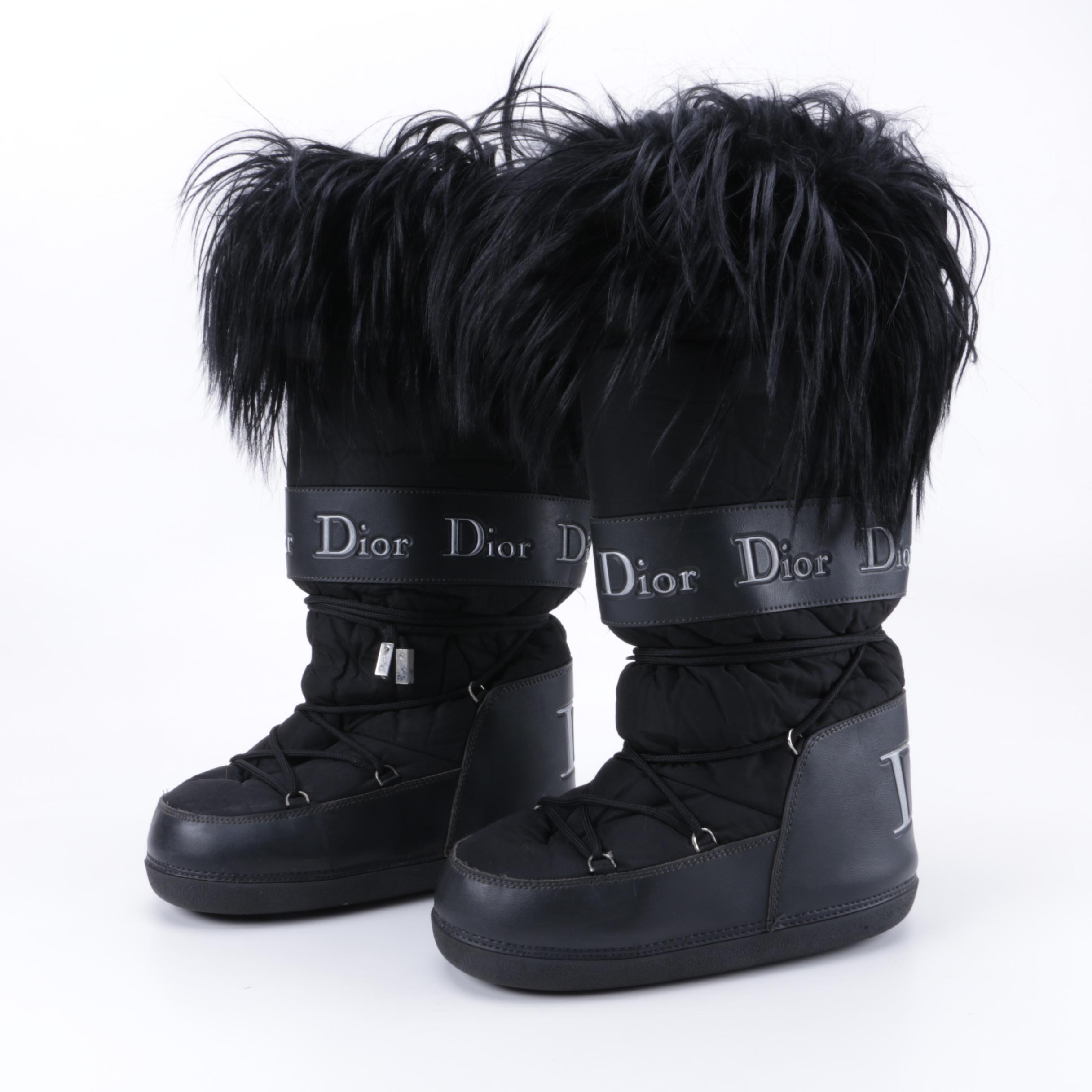 dior net boots