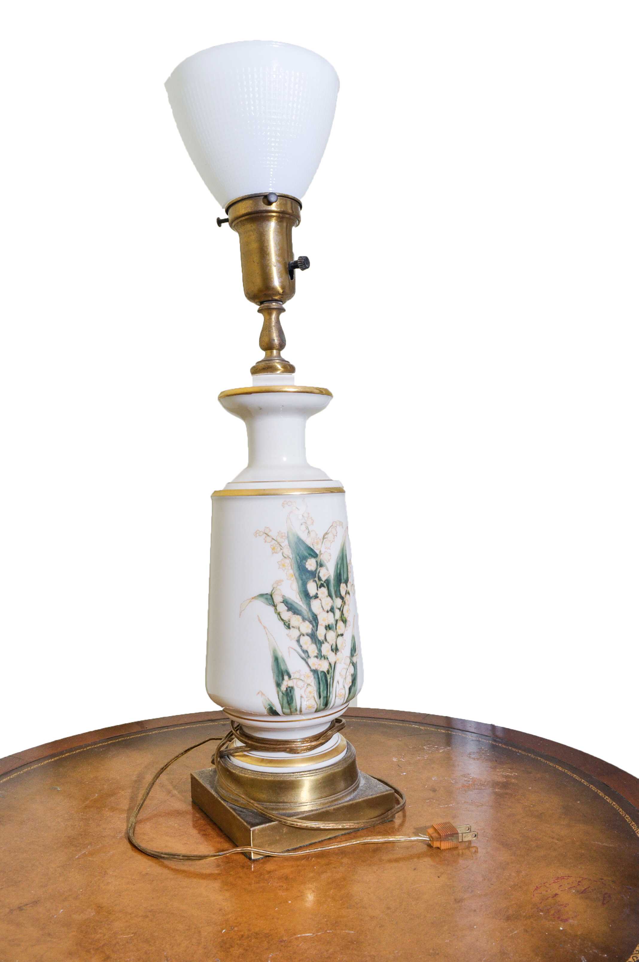 Torchiere Ceramic Table Lamp EBTH