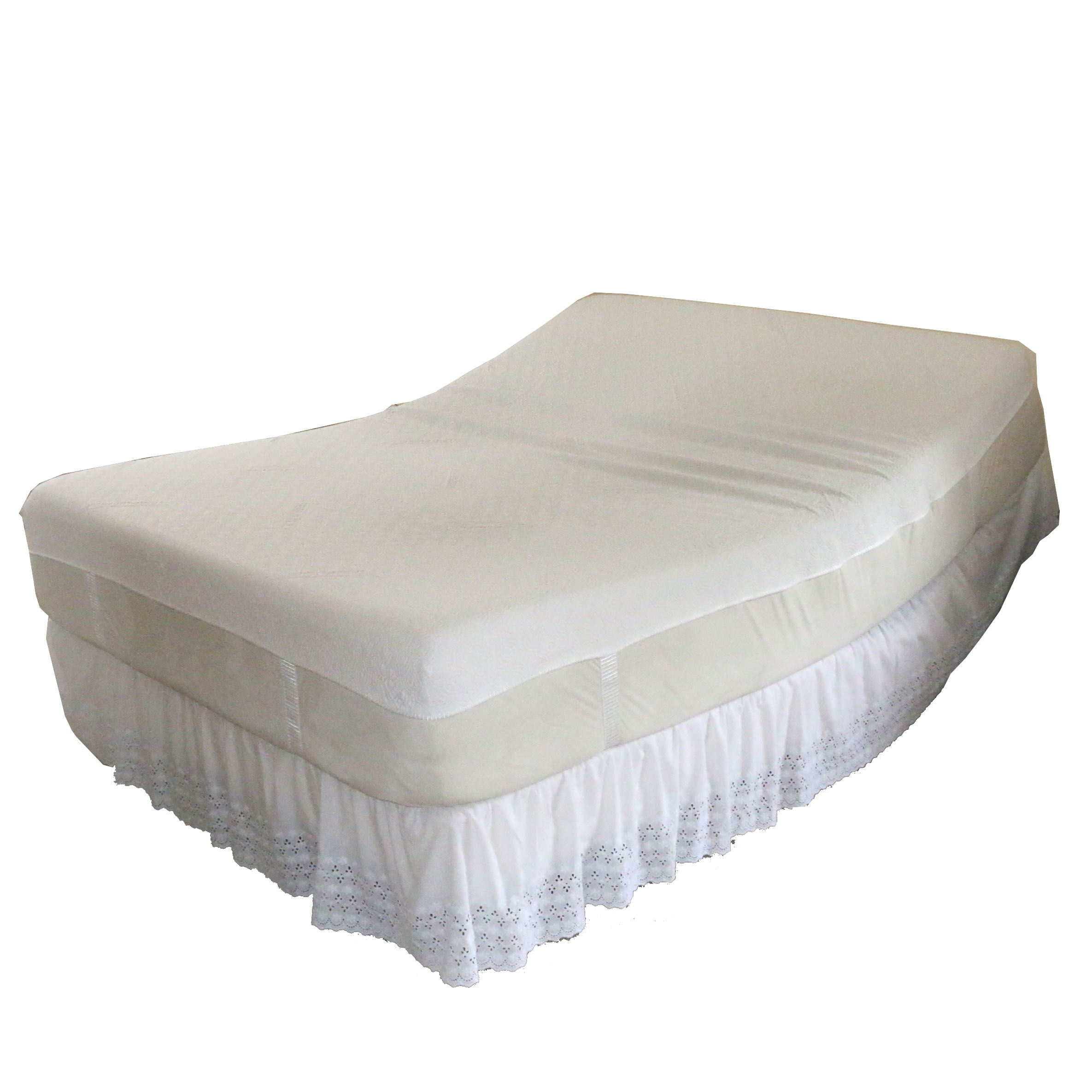 TempurPedic Cloud Luxe Lift and Massage Mattress & Box Spring EBTH