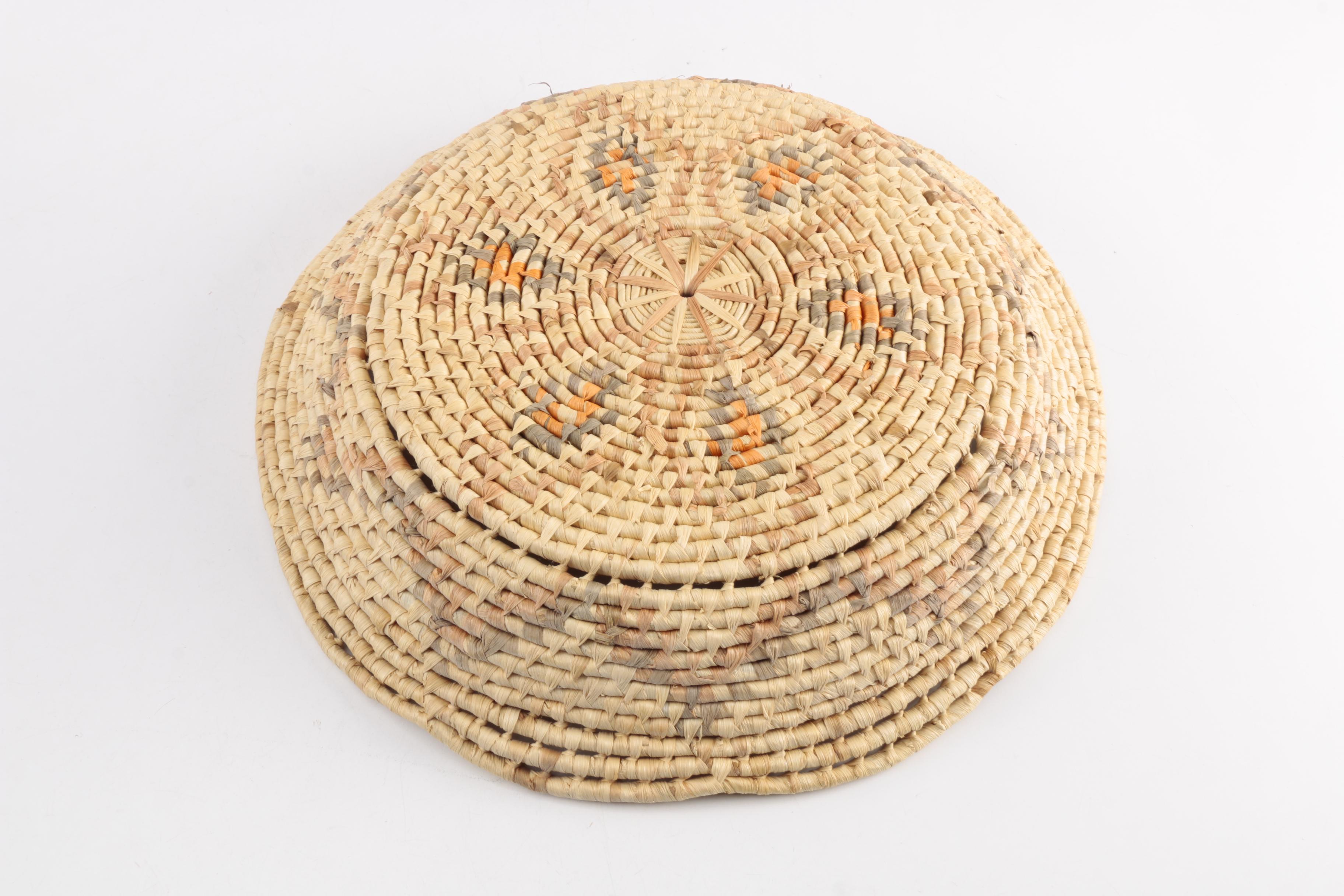 Woven Straw Baskets EBTH