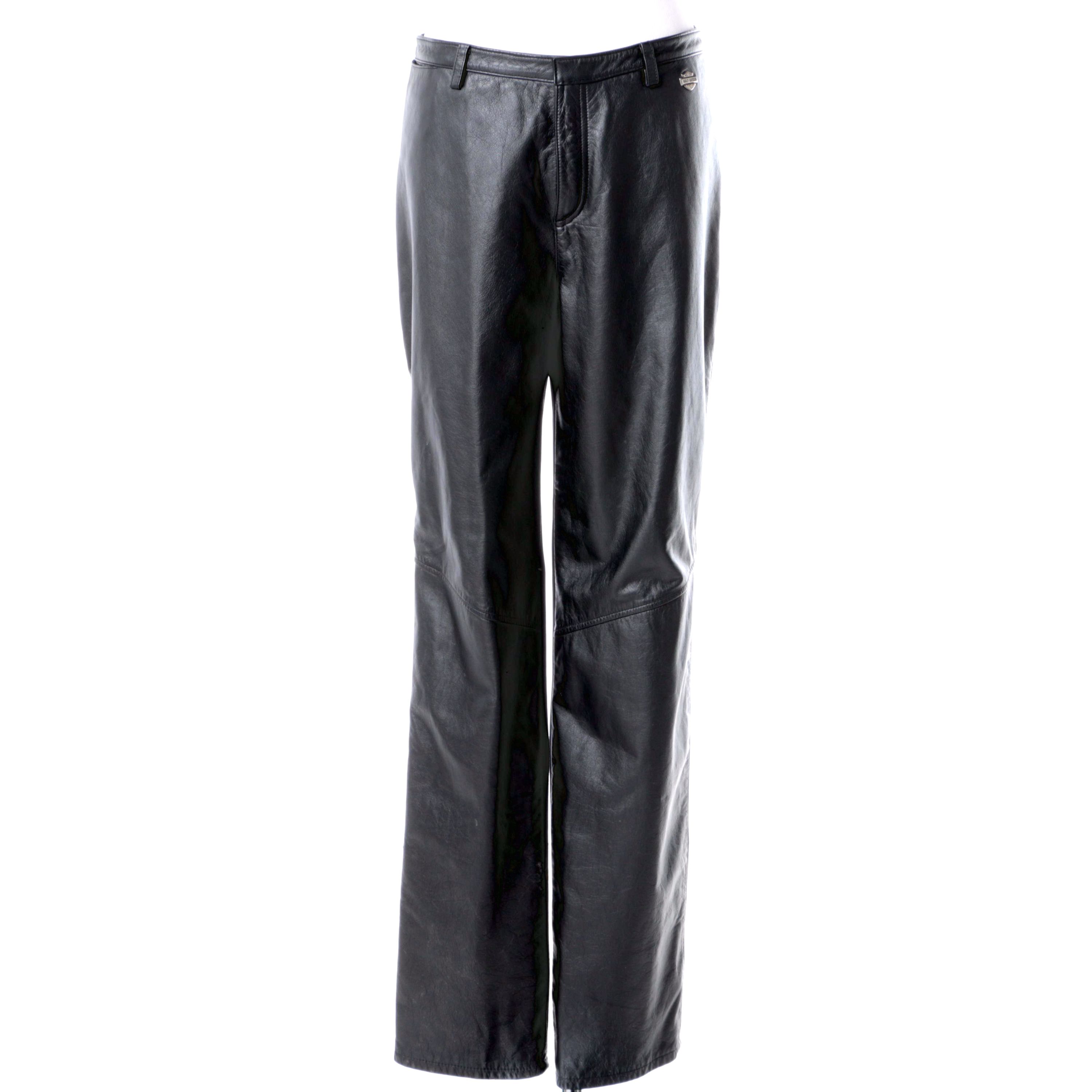 harley davidson leather pants womens