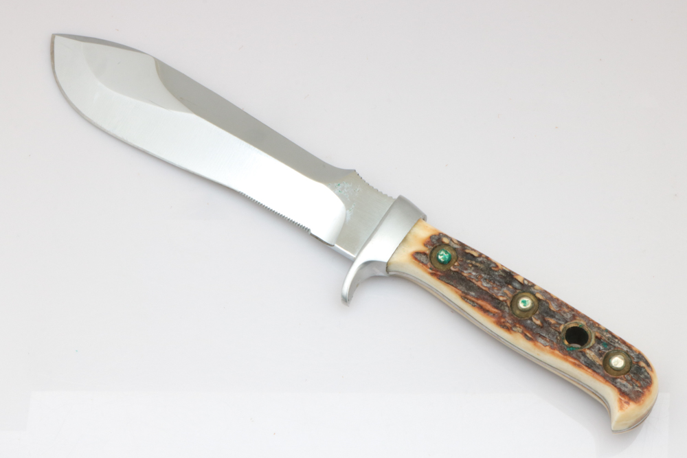 Vintage Puma "White Hunter" Hunting Knife with Leather Sheath EBTH