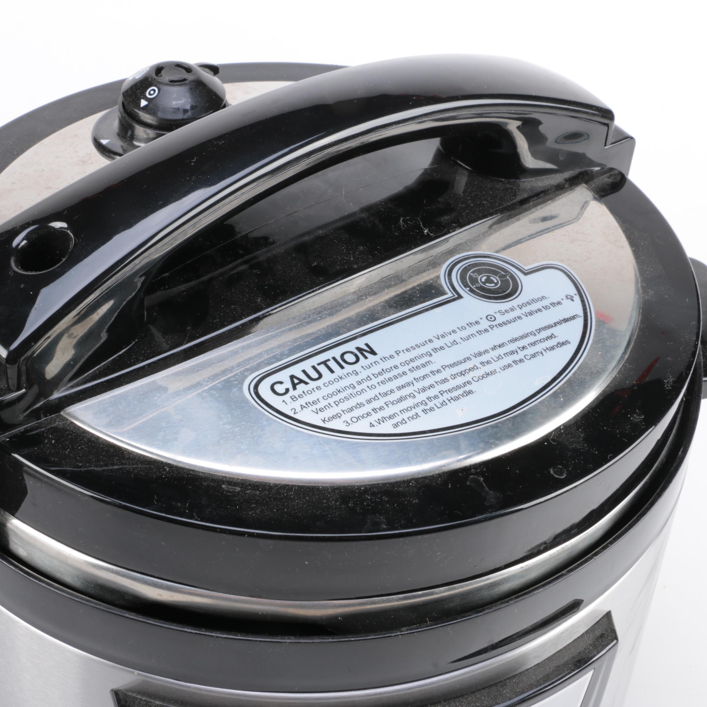 Power Presser Cooker XL and Wolfgang Puck "Bistro" Deep Fryer EBTH