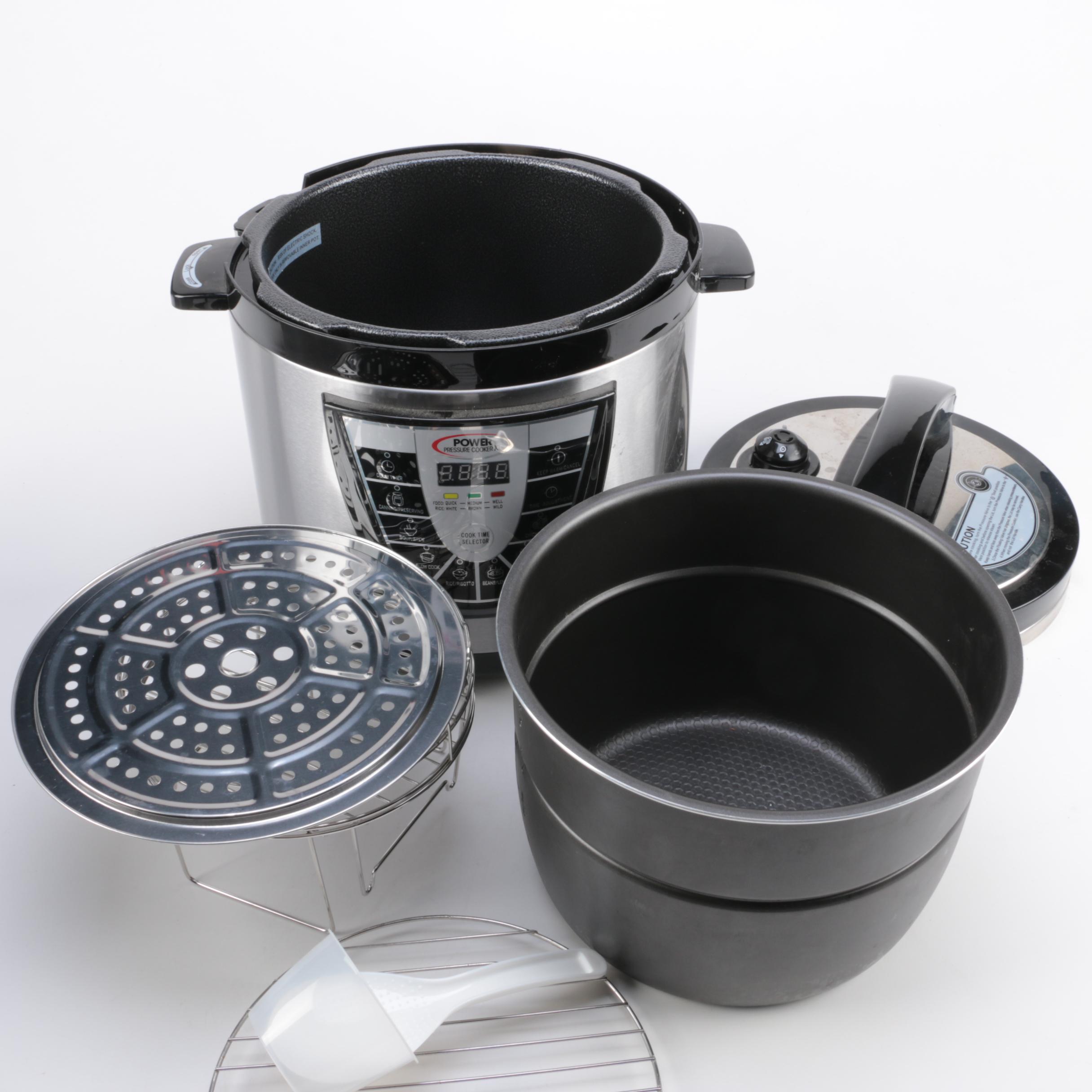 Power Presser Cooker XL and Wolfgang Puck "Bistro" Deep Fryer EBTH