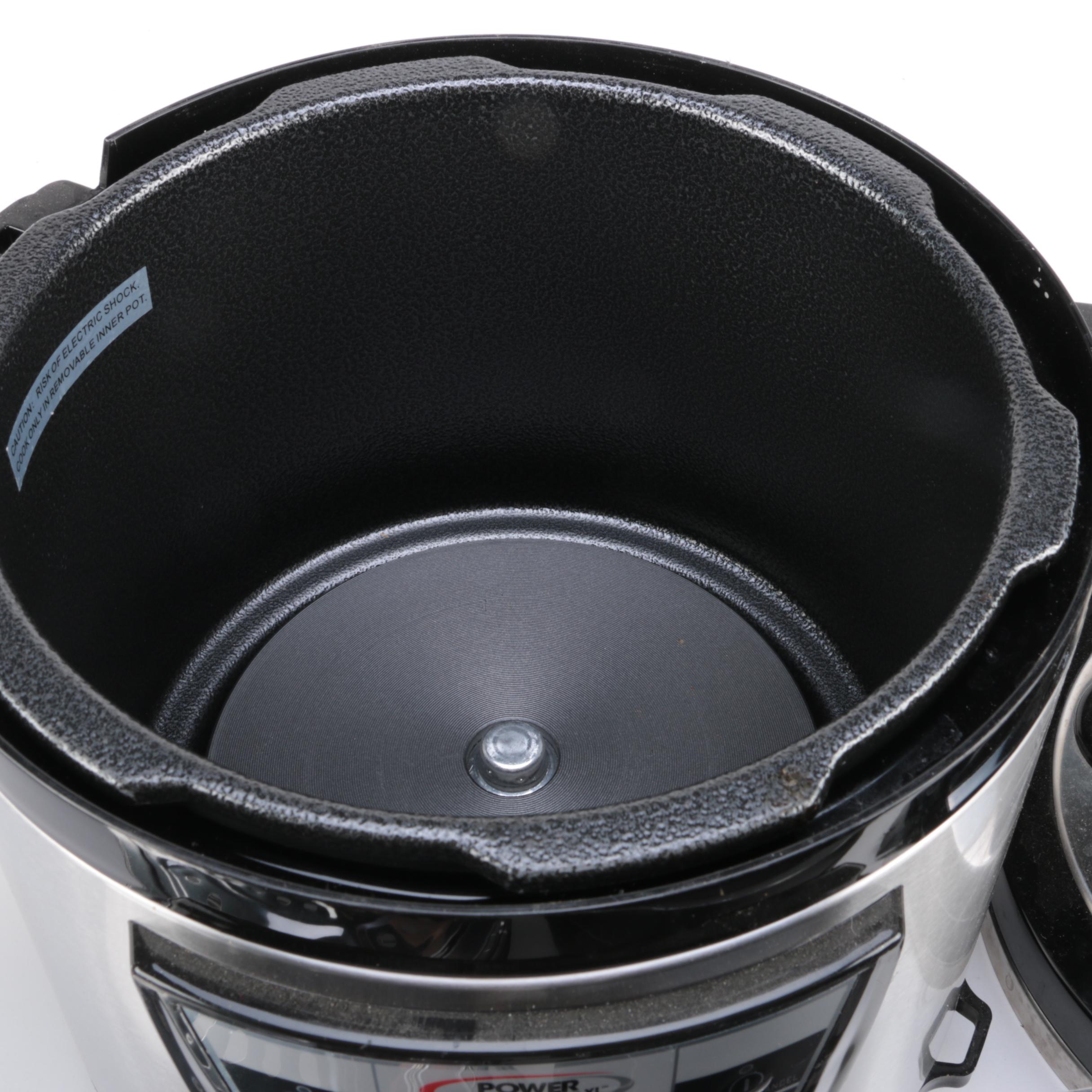 Power Presser Cooker XL and Wolfgang Puck "Bistro" Deep Fryer EBTH