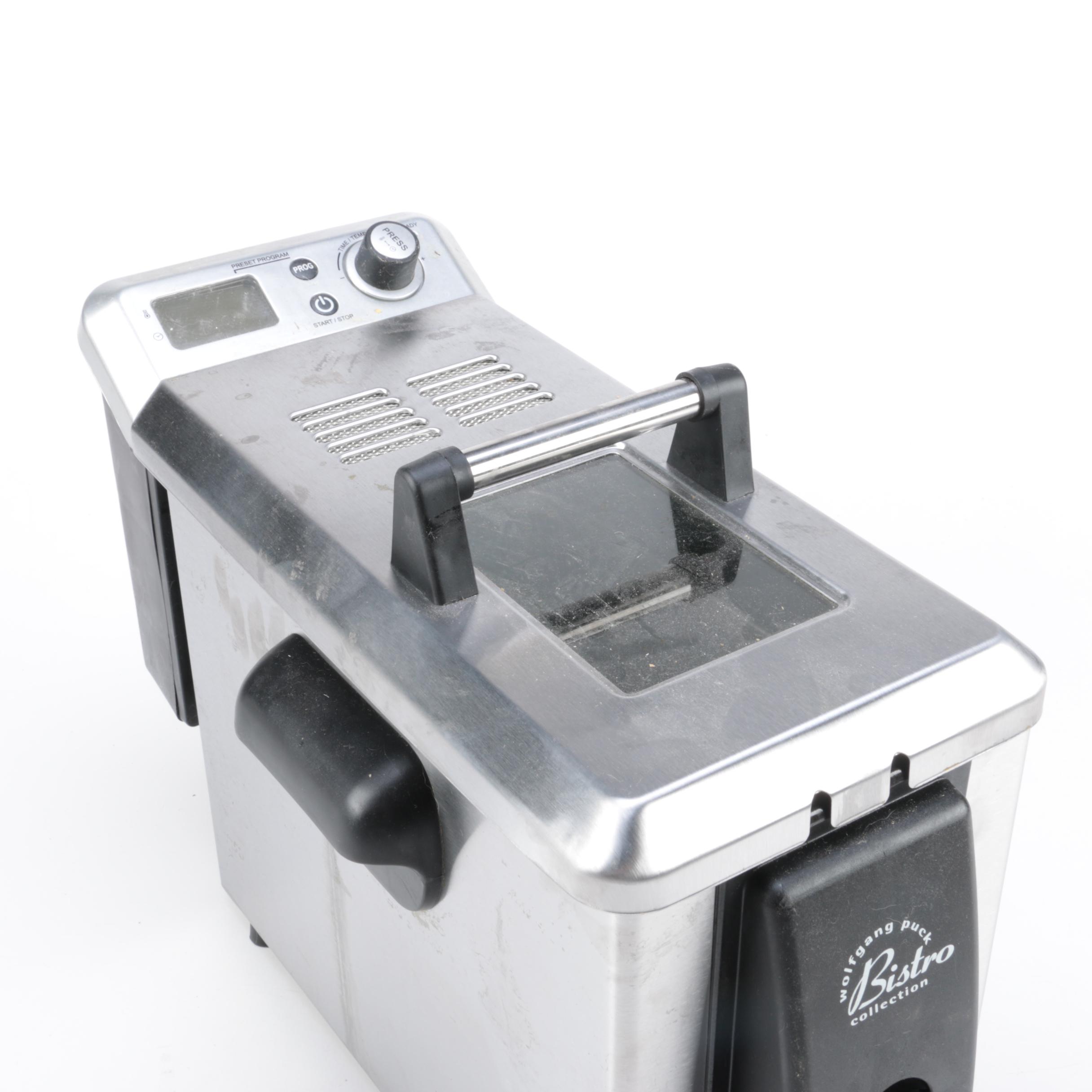 Power Presser Cooker XL and Wolfgang Puck "Bistro" Deep Fryer EBTH