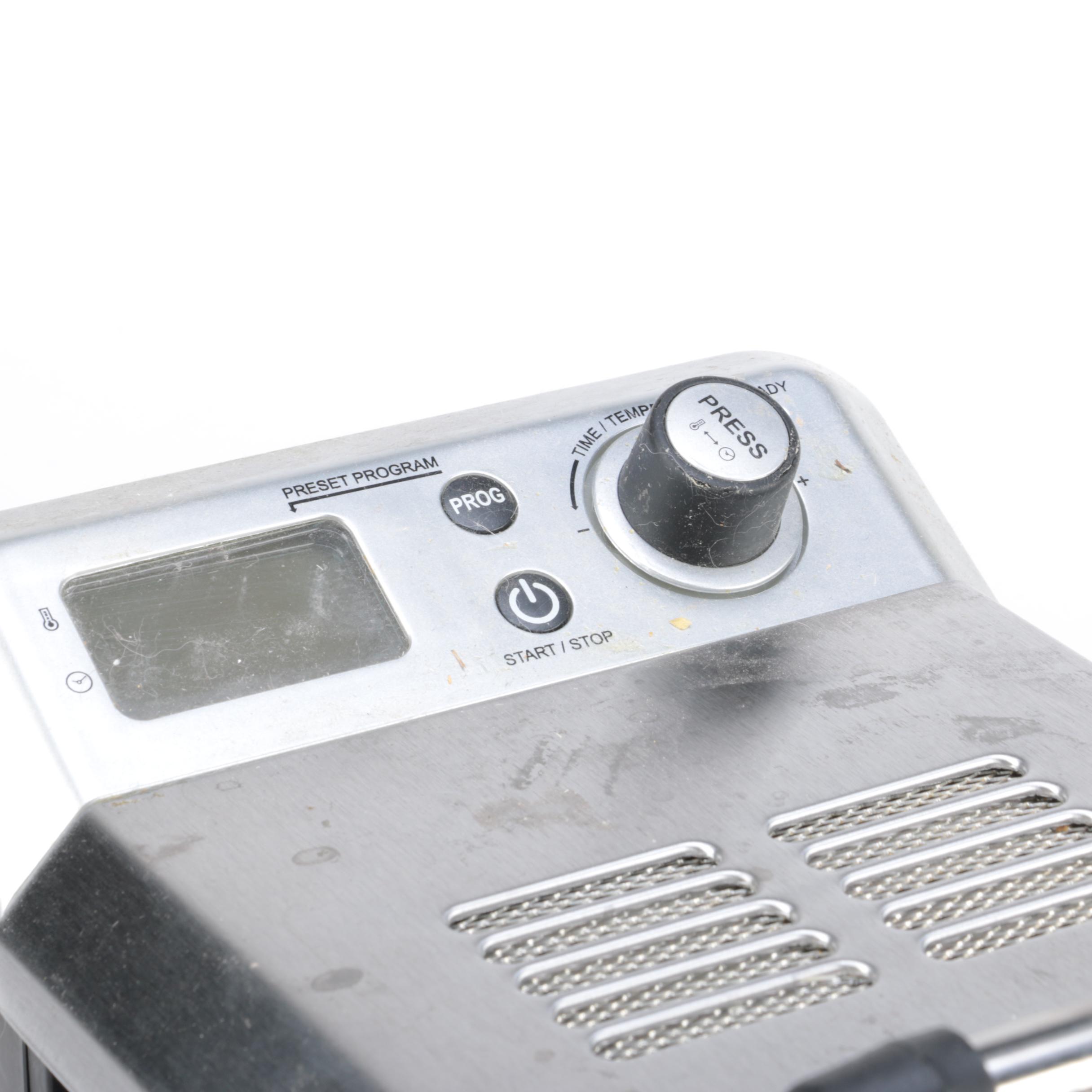 Power Presser Cooker XL and Wolfgang Puck "Bistro" Deep Fryer EBTH