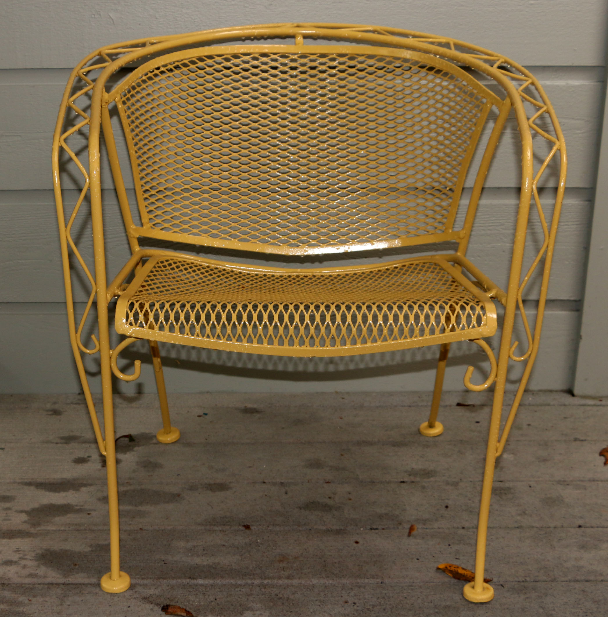 Vintage Metal Patio Furniture Set EBTH