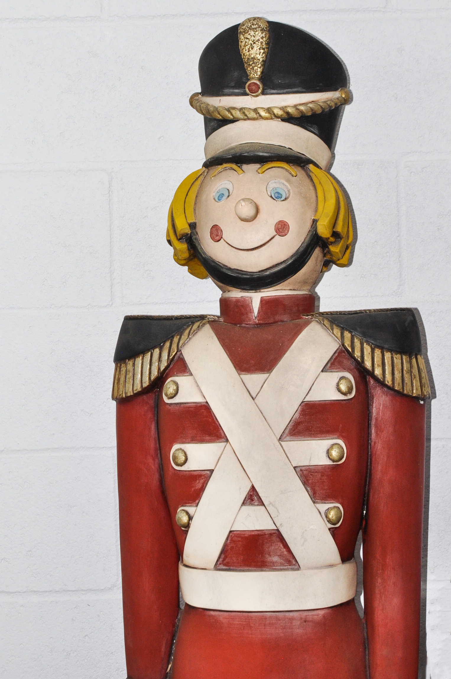 Life Size Toy Soldier Nutcracker Statue EBTH