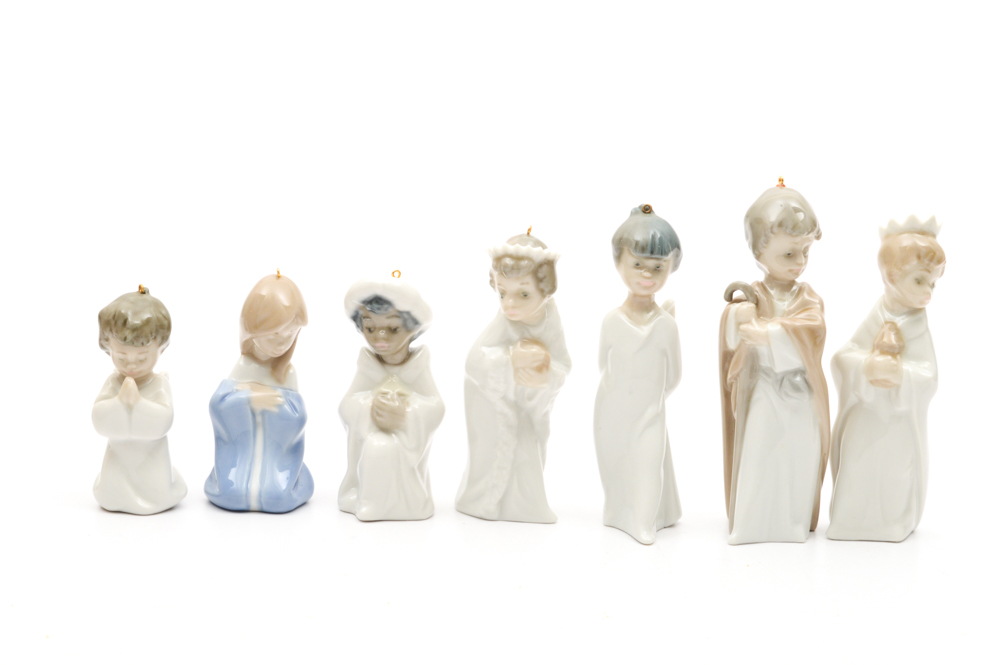 Lladro Nativity Ornament Set EBTH