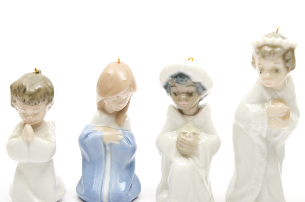 Lladro Nativity Ornament Set EBTH