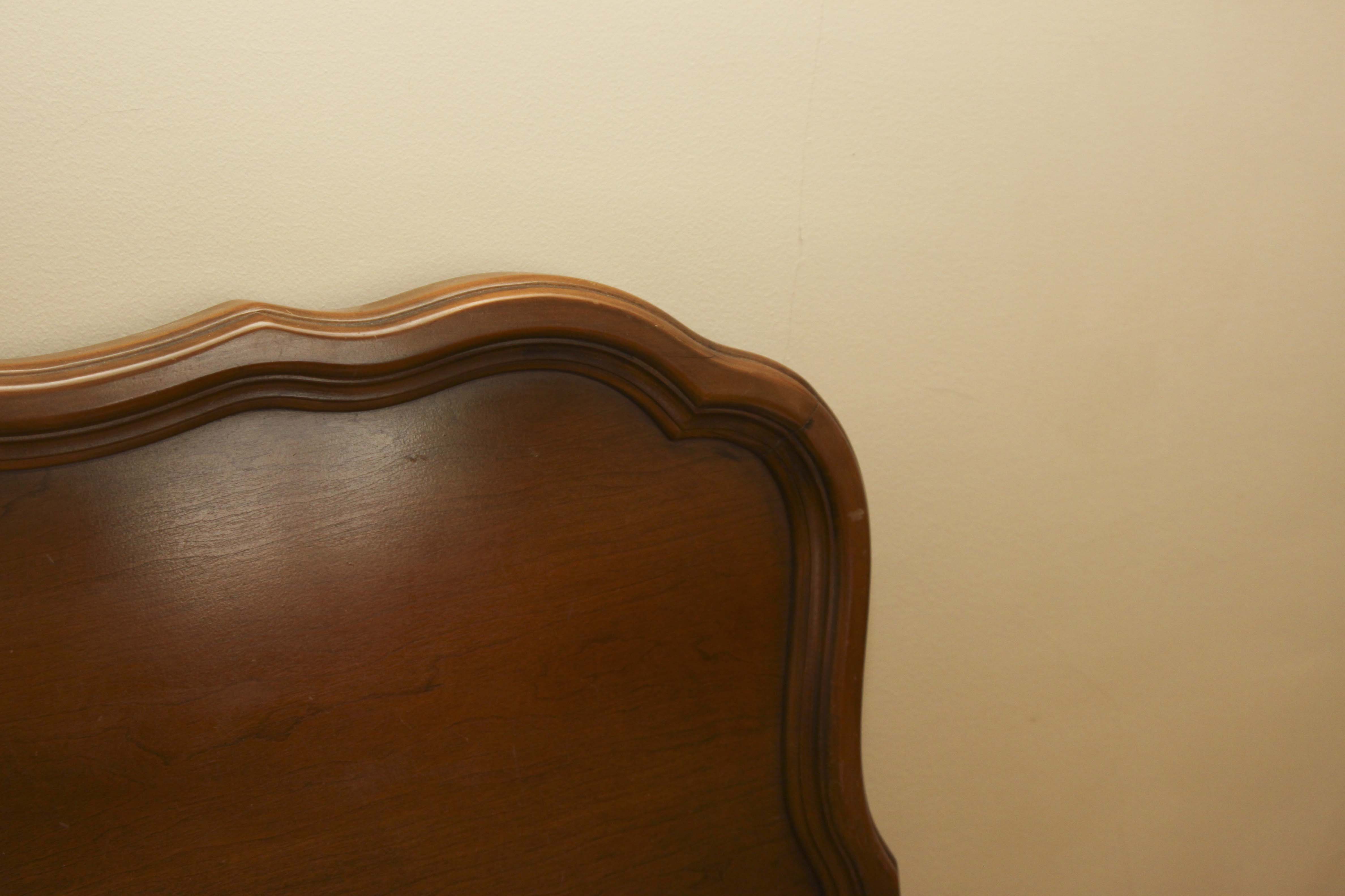 Vintage French Provincial Headboard and Footboard EBTH