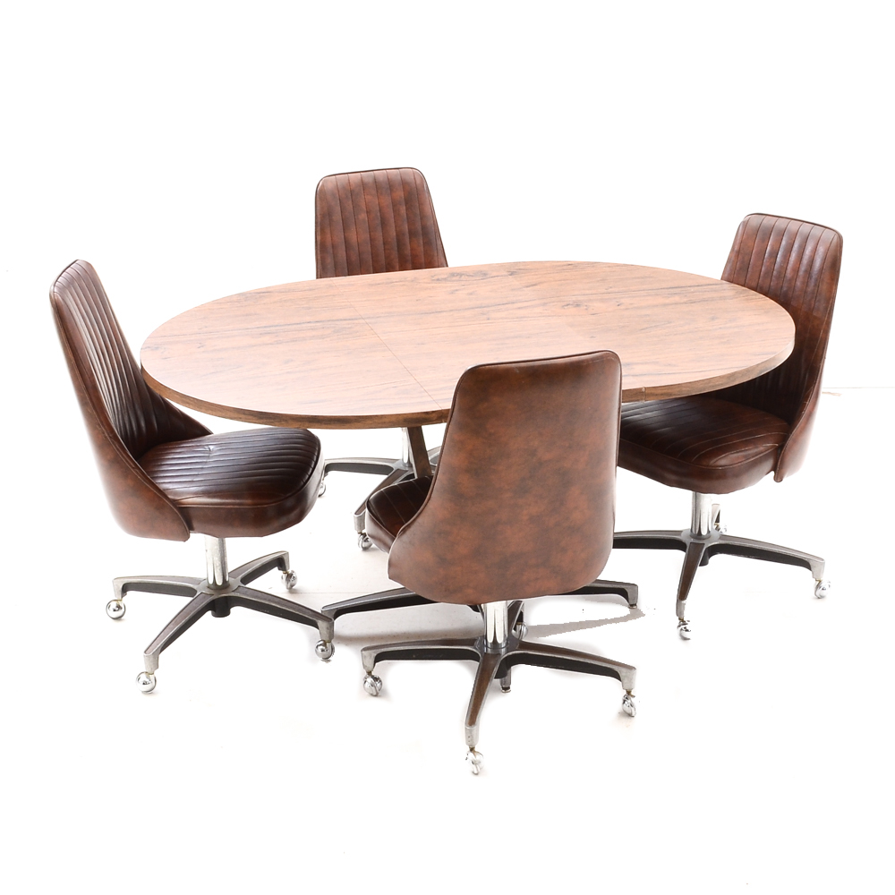 Chromcraft Mid Century Modern Set EBTH