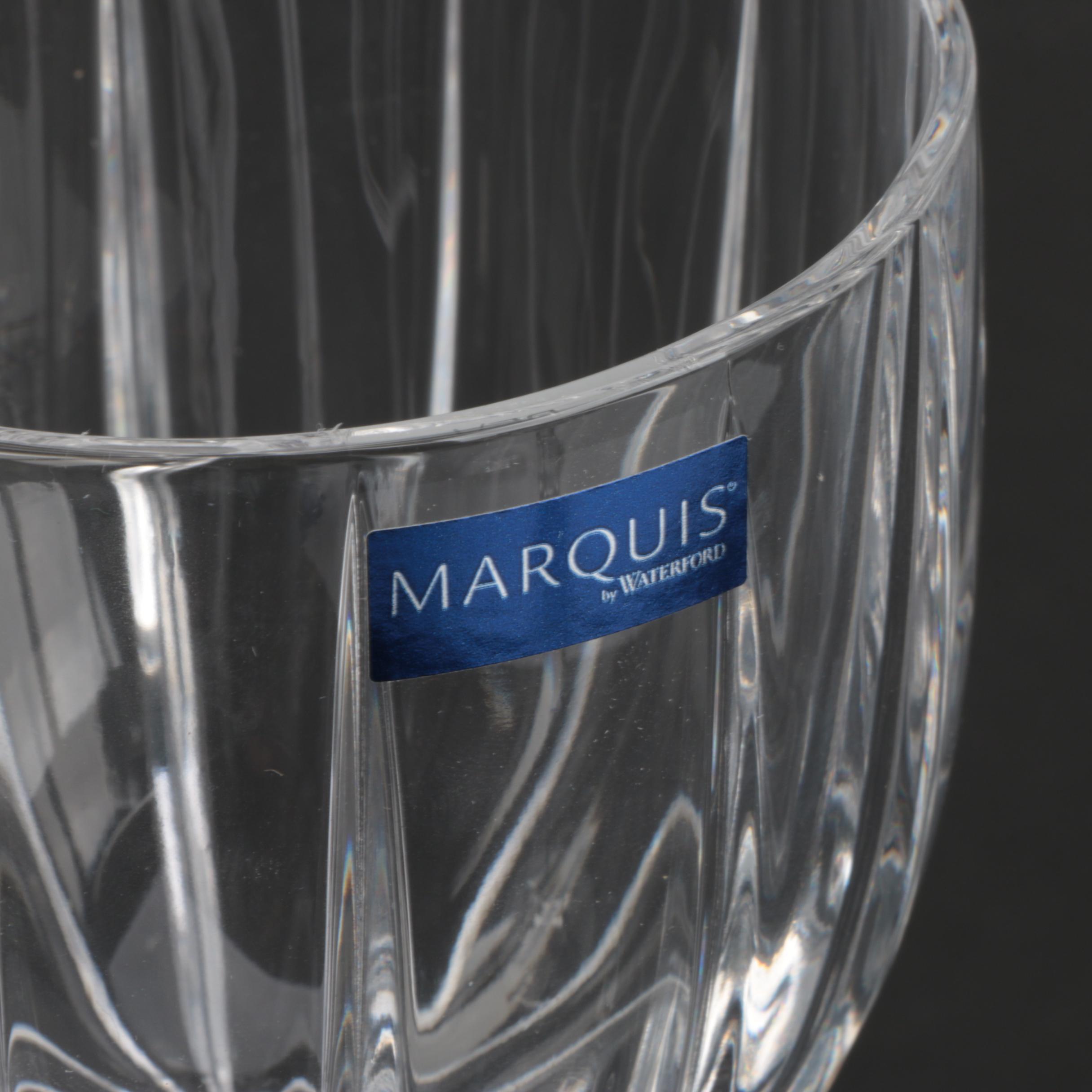 Marquis by Waterford "Omega" Crystal Wine Glasses EBTH