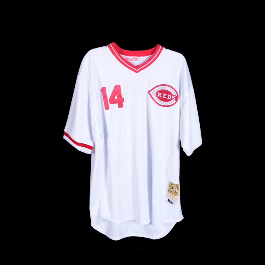 Pete Rose: Mitchell & Ness Cooperstown Collection 1981 Reds Jersey - Men  size 54